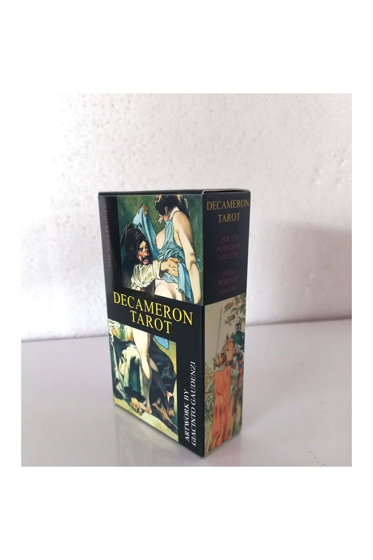 Store Decameron Tarot Kartı 10,5 Cm