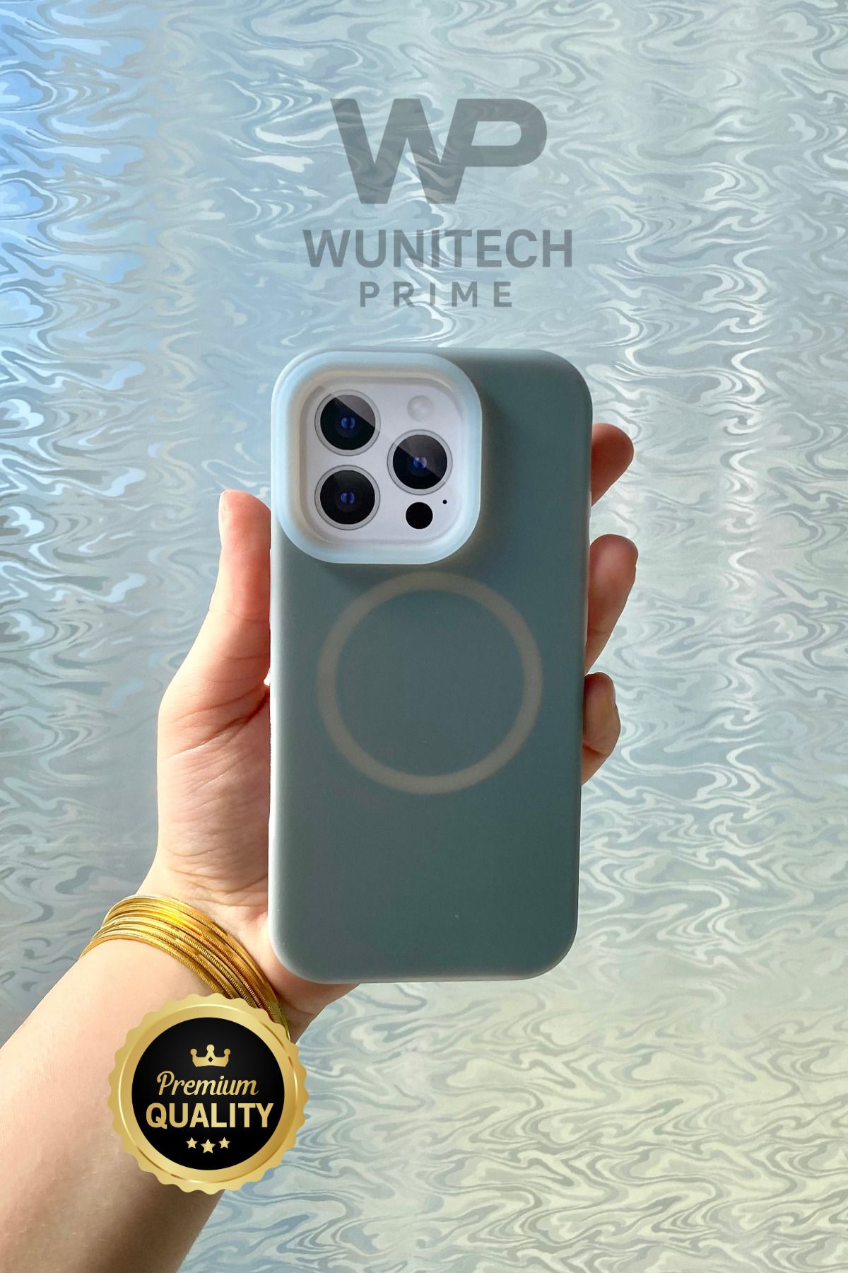 WUNİT Iphone 14 PRO MAX Magsafe Uyumlu Soft Renkli Premium Kılıf