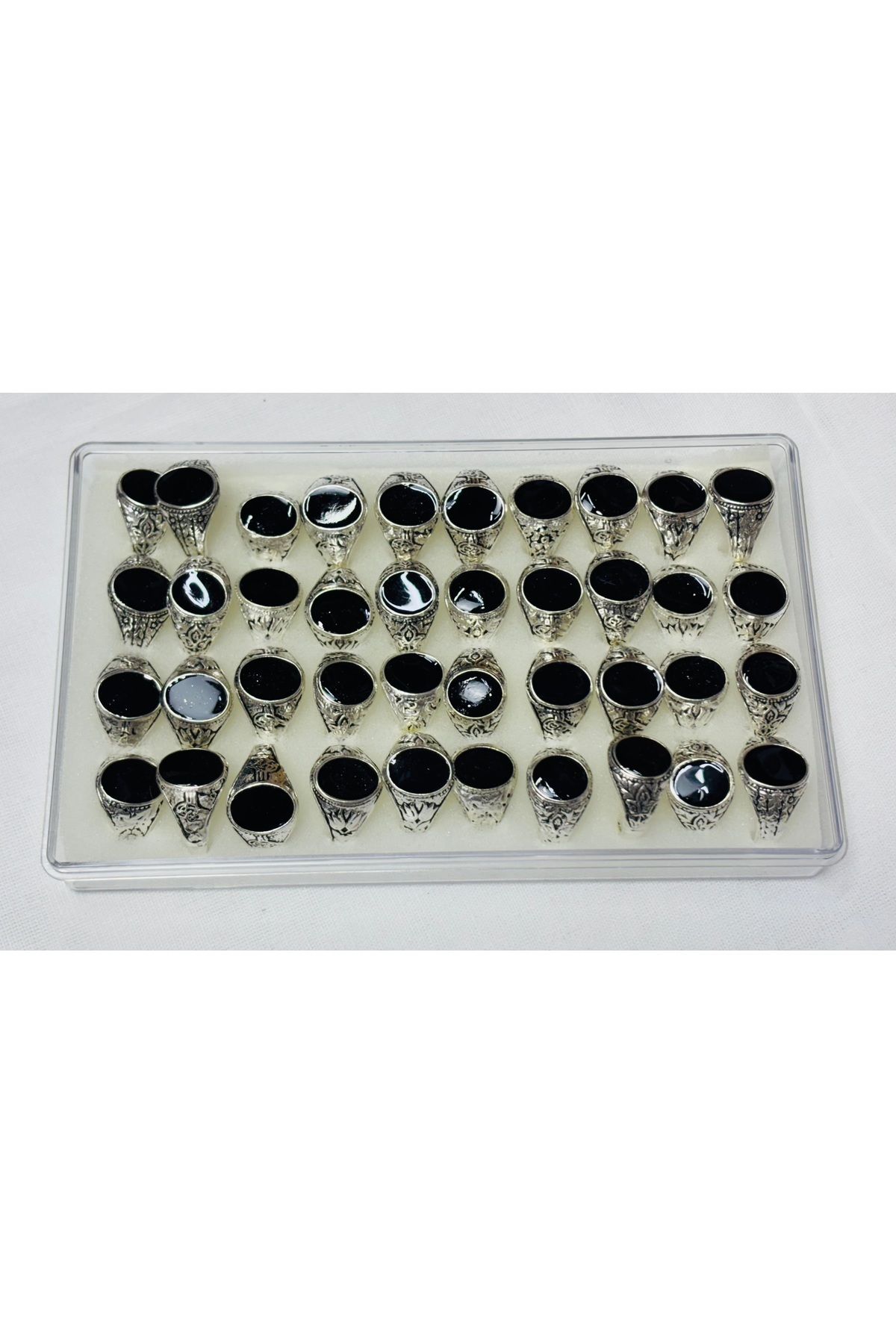 Muensu 40lı Dağıtmalık Yüzük, Hac Umre Malzemesi, Dökme Yüzük, Hac, Umre, Hediyelik Yüzük 7766