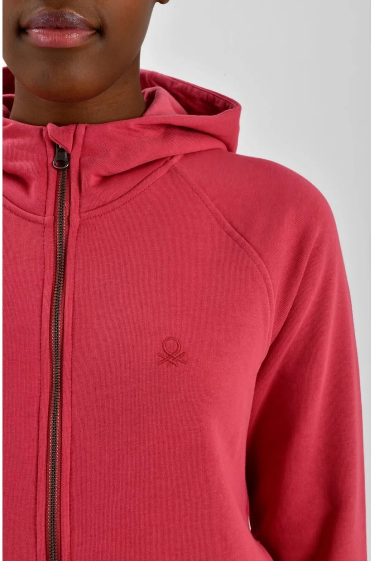 United Colors of Benetton Sweatshirt Kadın GÜL KURUSU