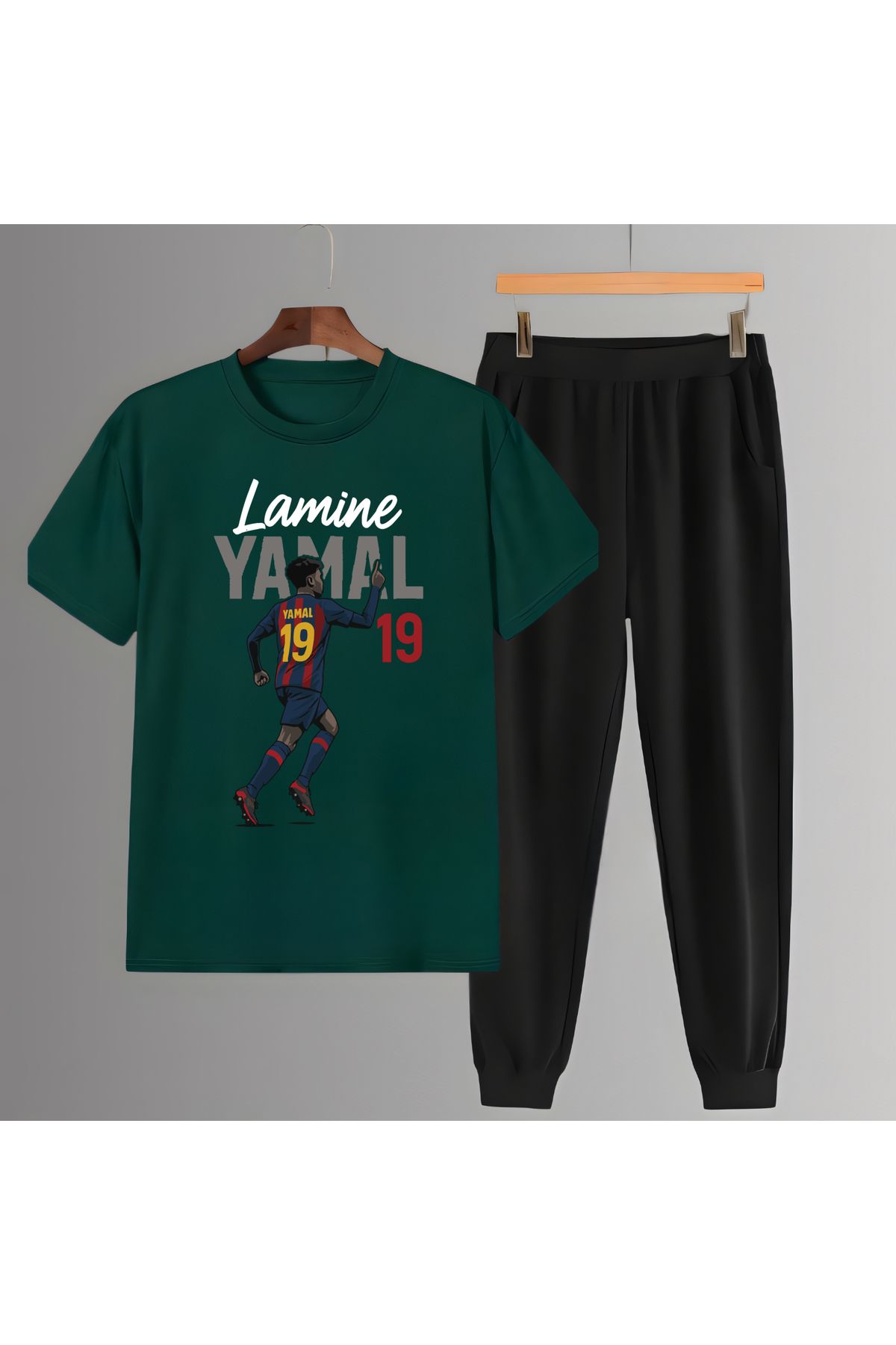 Biy Store Lamine Yamal fotoğraflı futbolforma baskılıunisex kısakollu erkek tişört kadın tshirt eşofman takımı