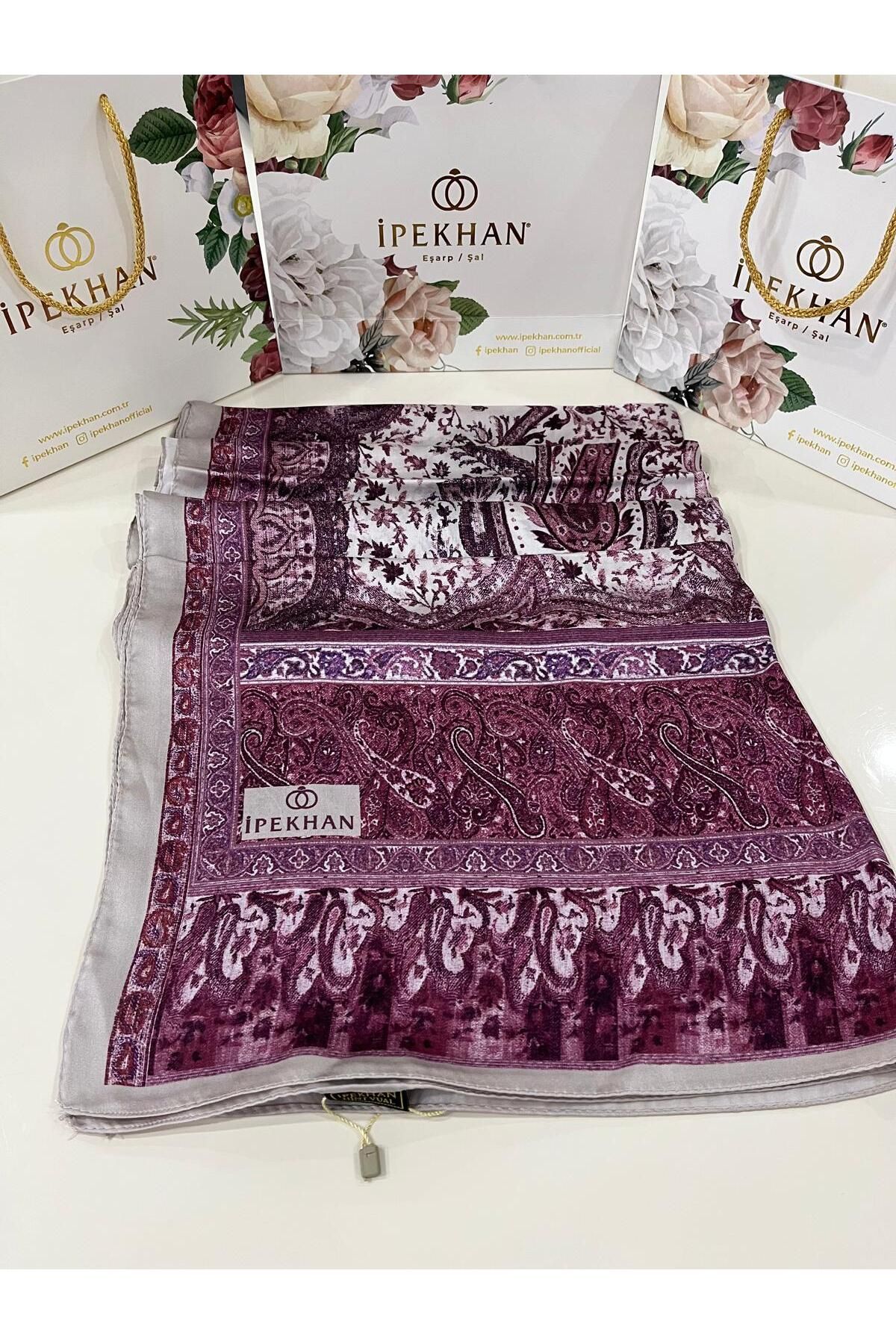 MODA HİNT İPEĞİ ŞAL