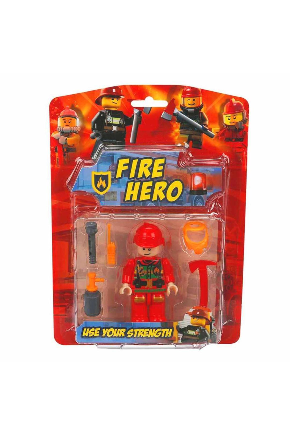Art Tone BAYRAKTAR FİRE HERO 607 İTFAİYE FİGÜR SET KARTELA 3+