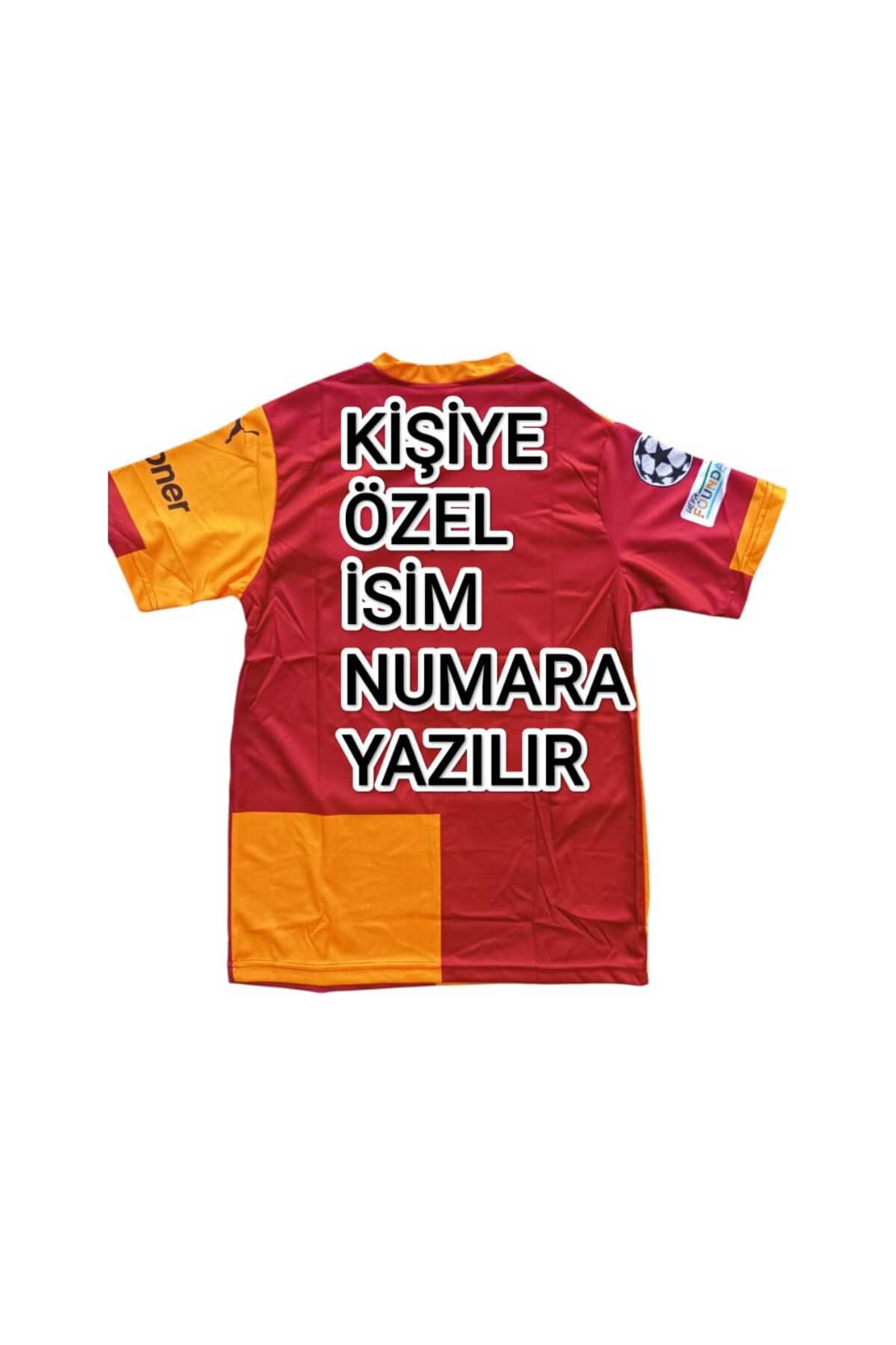 Marka Extra GALAtAsArA'y 5.YILDIZLI 2024.2025 YETİŞKİN PARÇALI Futbol Forması KİŞİYE ÖZEL İSİM NUMARA