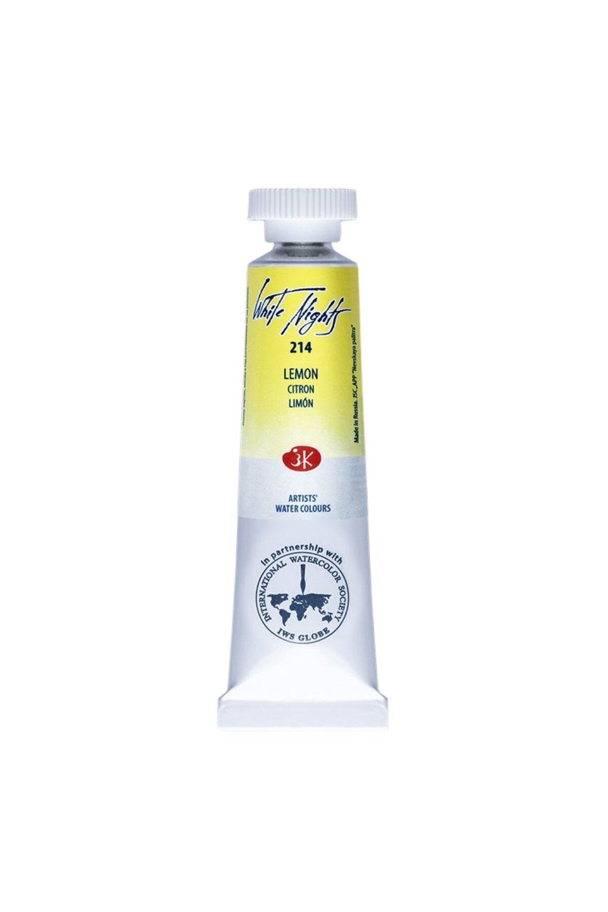 ST. PETERSBURG White Nights Watercolor Tüp Sulu Boya 10ml 214 Lemon