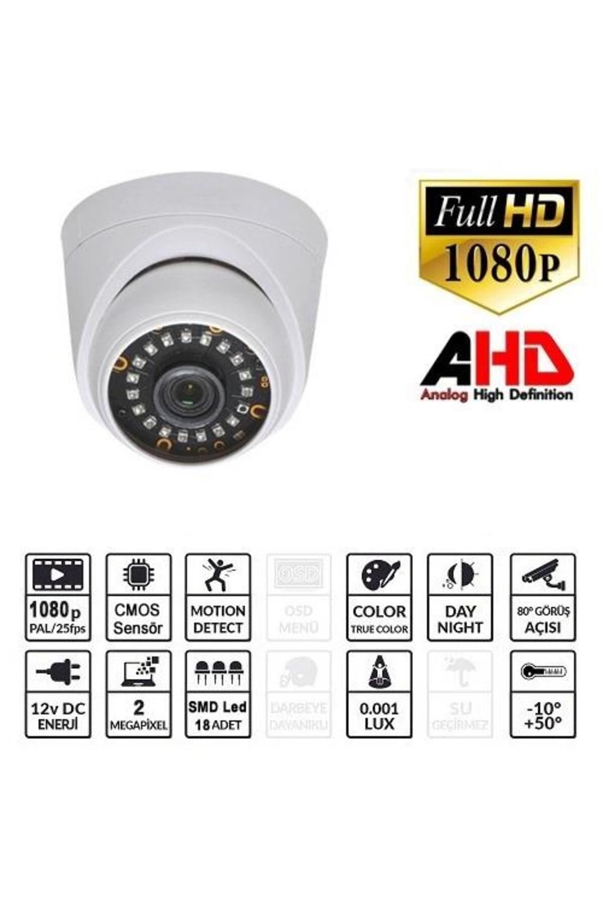 EZCOOL EZ-5020HD 2 MP 3.6MM LENS AHD DOME KAMERA