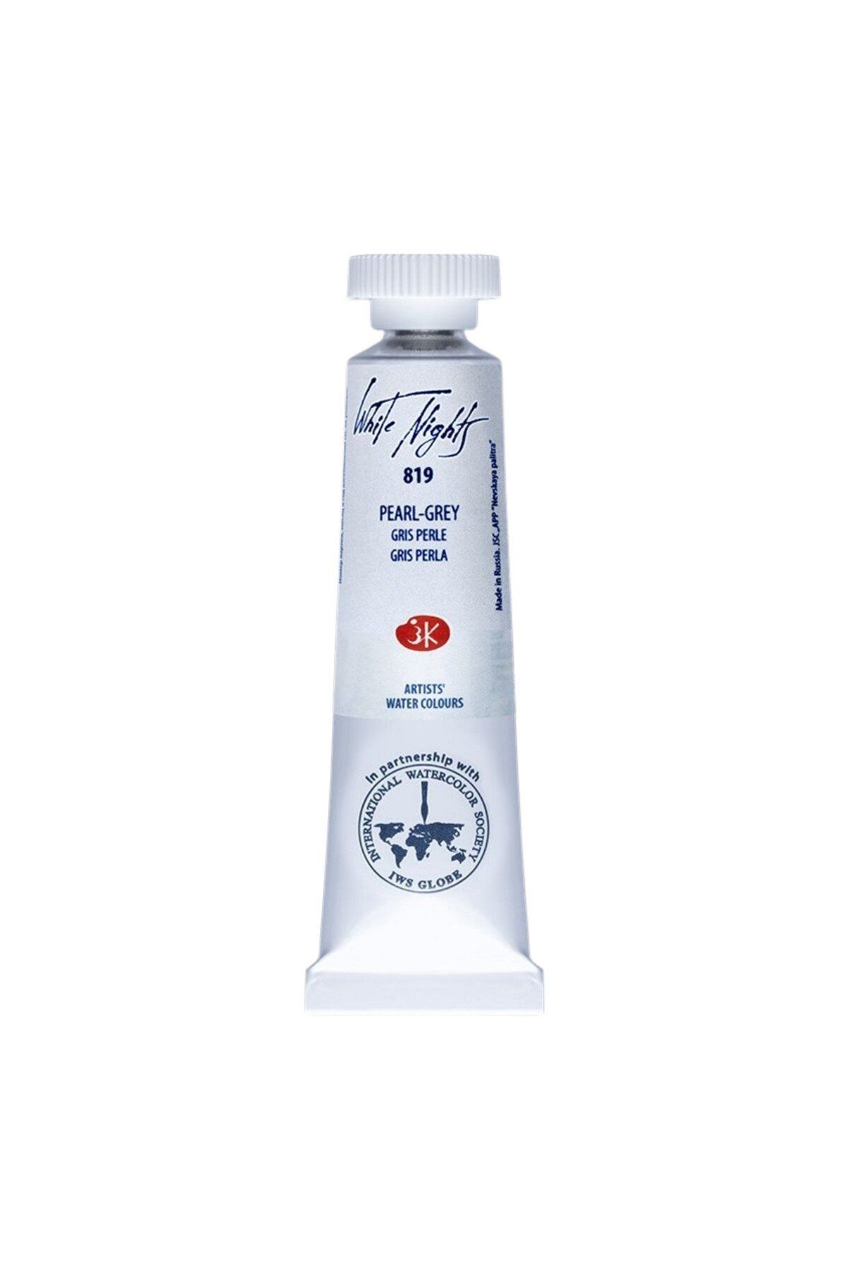 ST. PETERSBURG White Nights Watercolor Tüp Sulu Boya 10ml 819 Pearl Grey