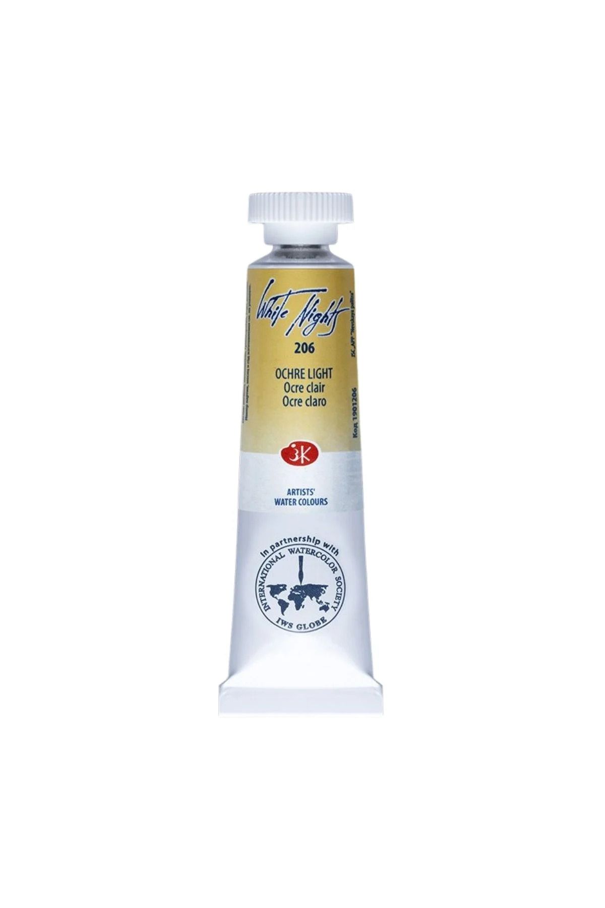 ST. PETERSBURG White Nights Watercolor Tüp Sulu Boya 10ml 206 Ochre Light