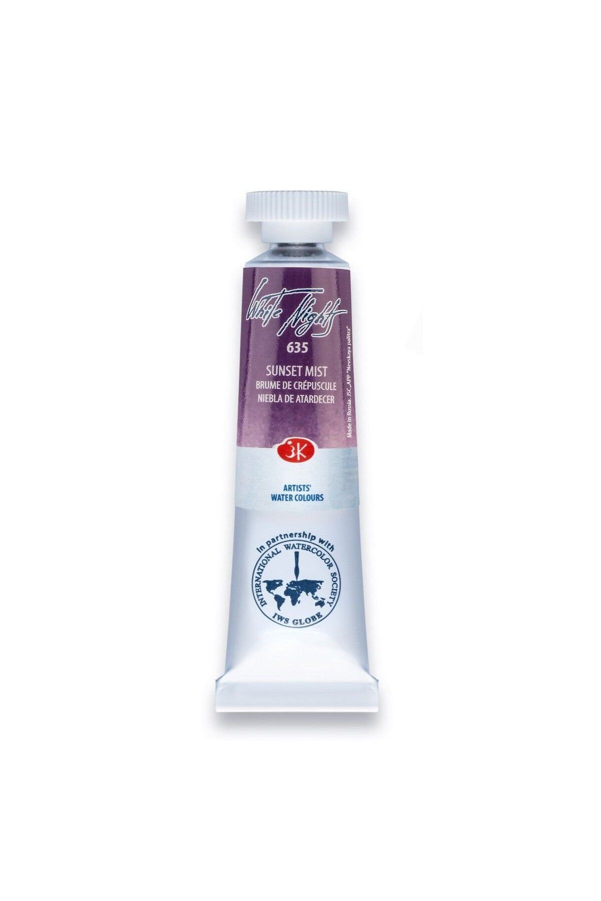 ST. PETERSBURG White Nights Watercolor Tüp Sulu Boya 10ml 635 Sunset Mist