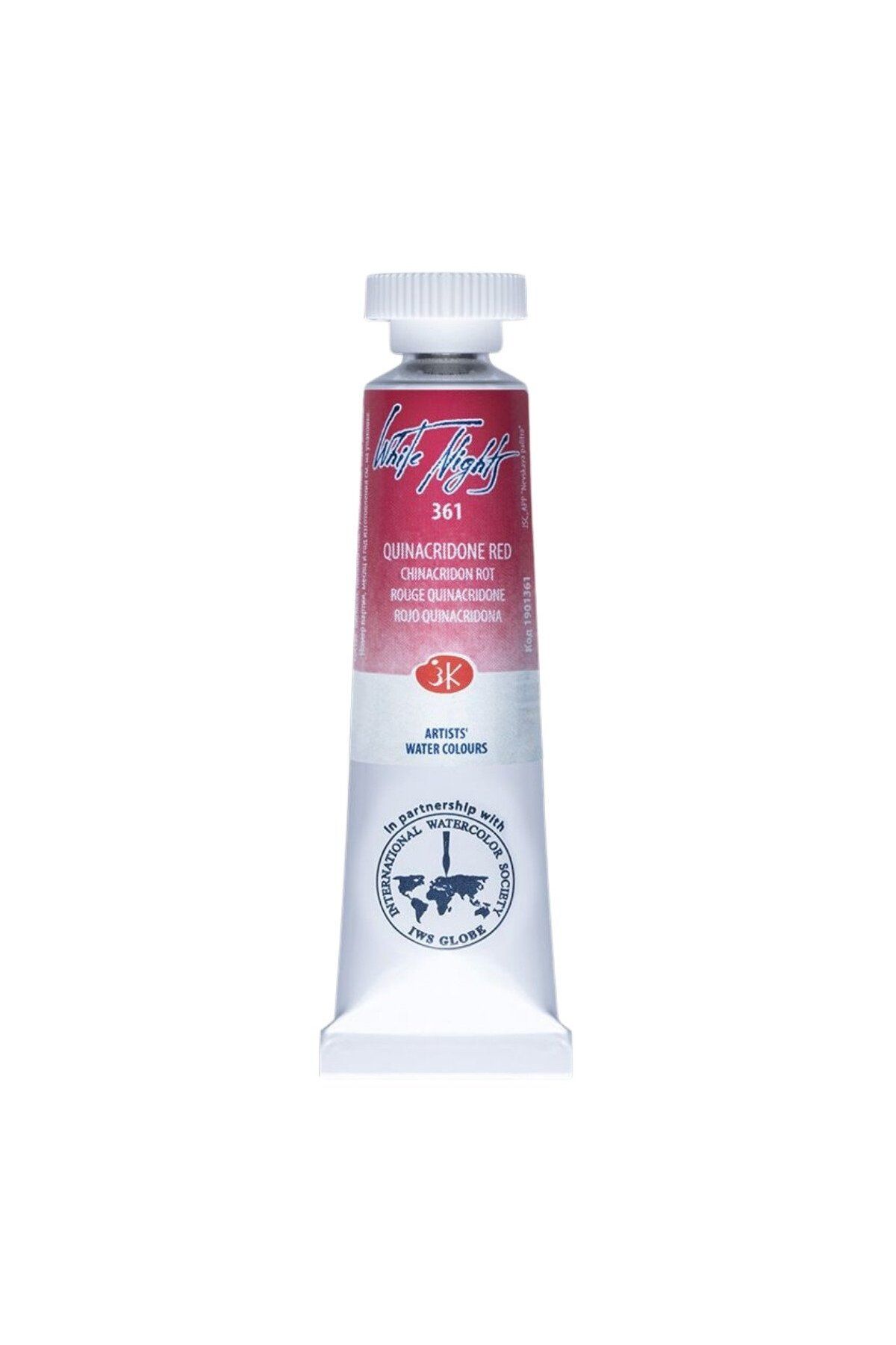 ST. PETERSBURG White Nights Watercolor Tüp Sulu Boya 10ml 361 Quinacridone Red