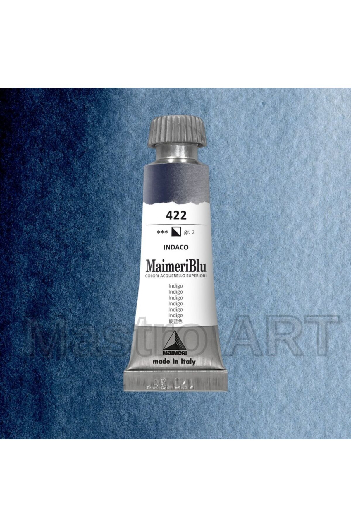 Maimeri Blu Pro Tüp Sulu Boya 12 ml S2 422 Indigo