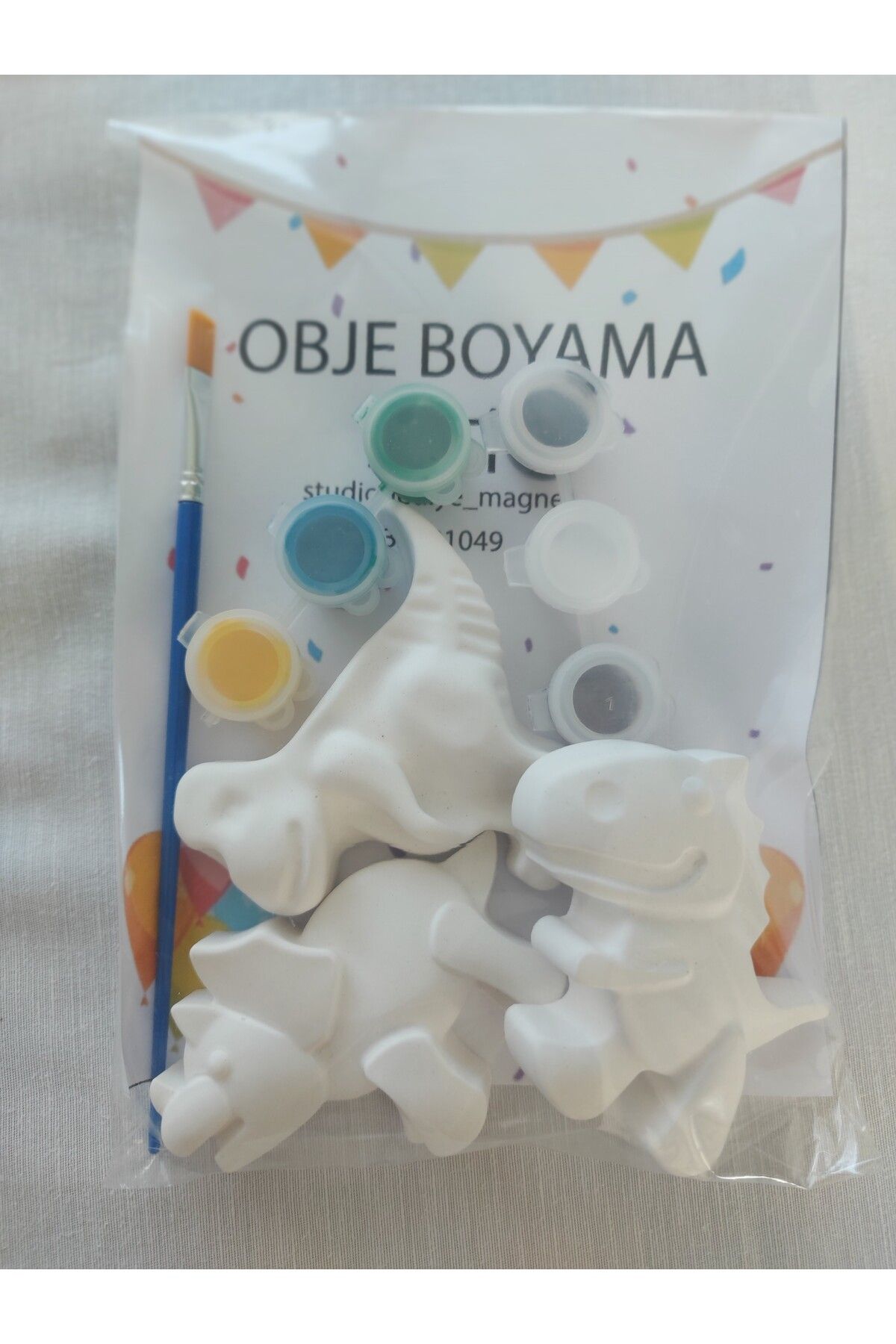 birvarmışbiryokmuş Obje Boyama Seti