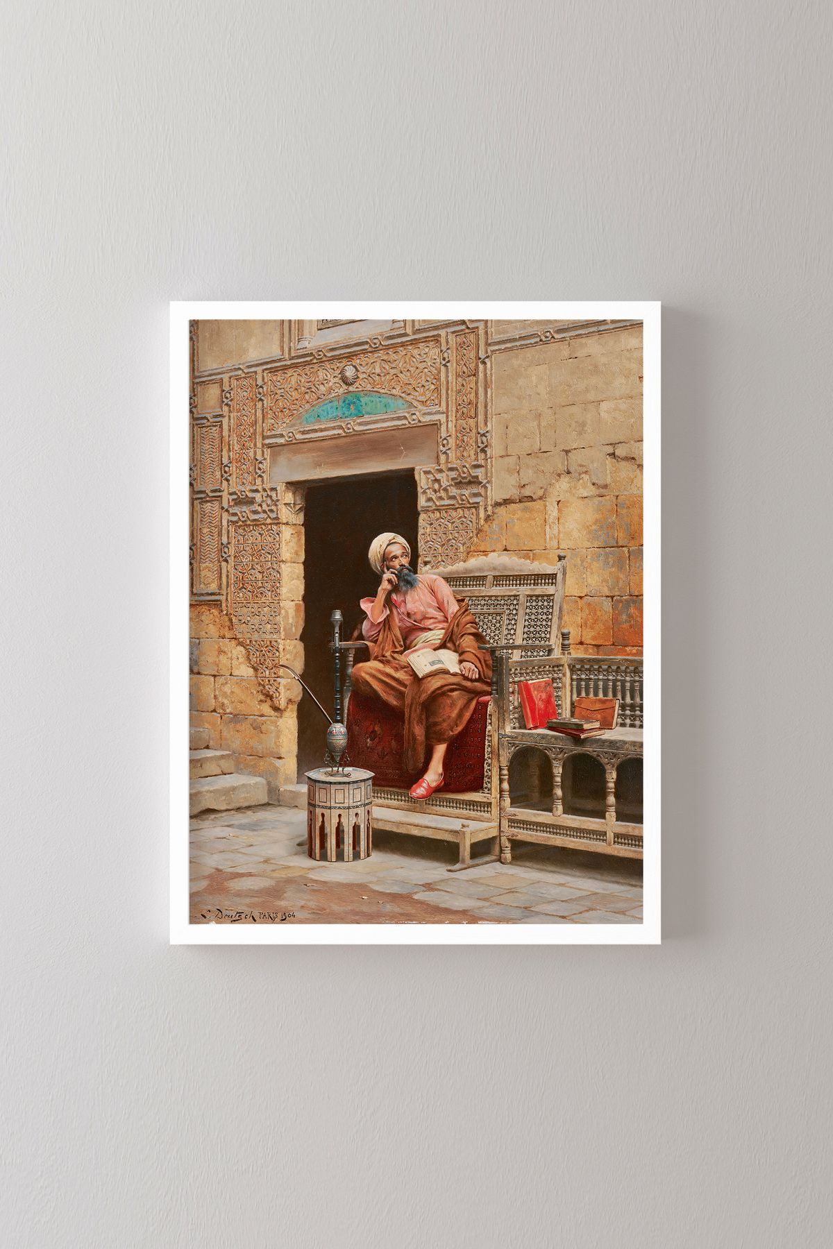 epiqart Katip - Beyaz Çerçeve