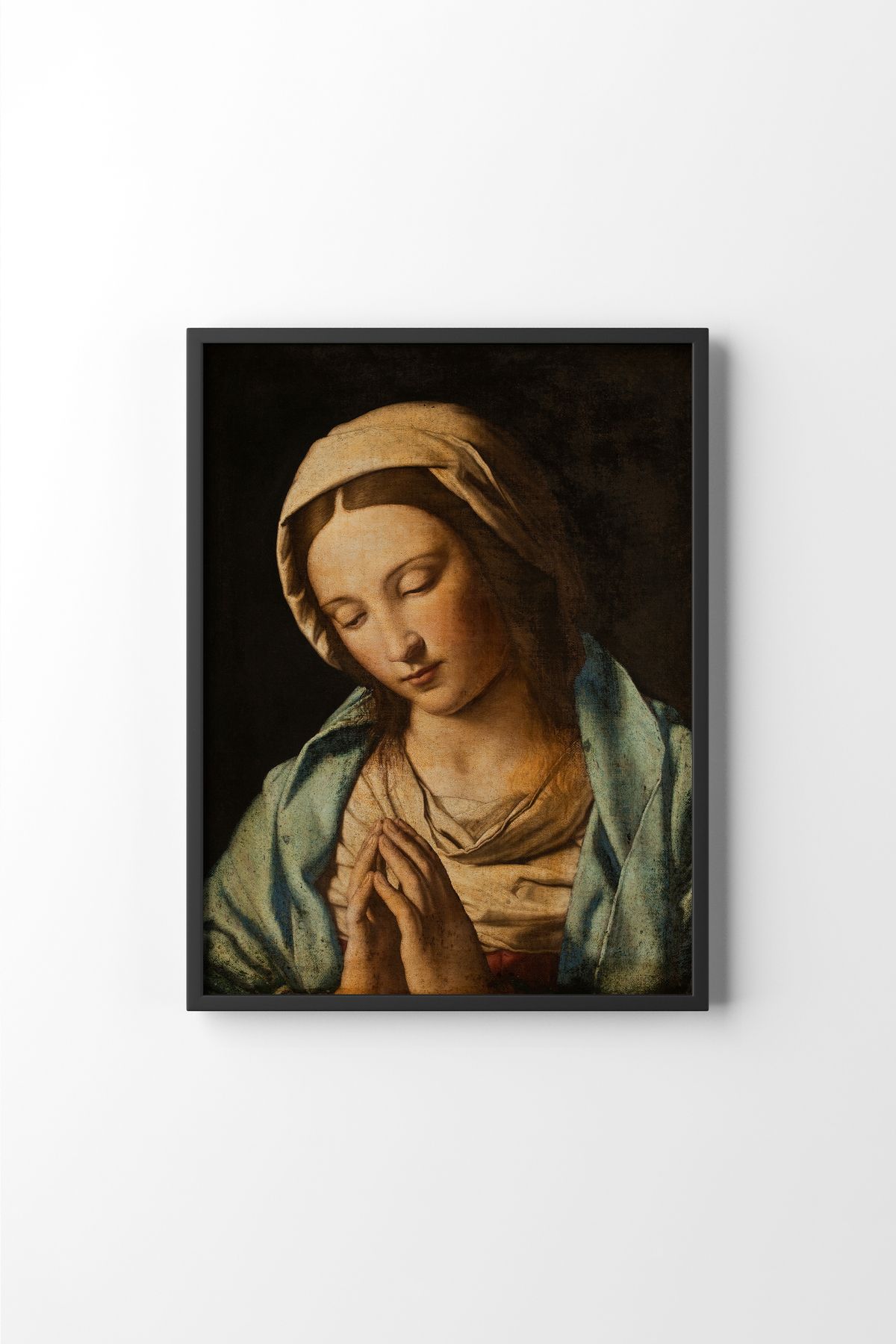 epiqart Dua Eden Bakire - Siyah Çerçeve