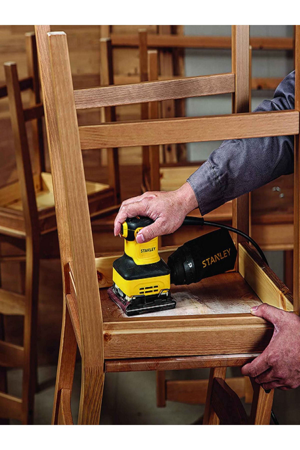Stanley-220W Power Tool Corded Sheet Sander 3
