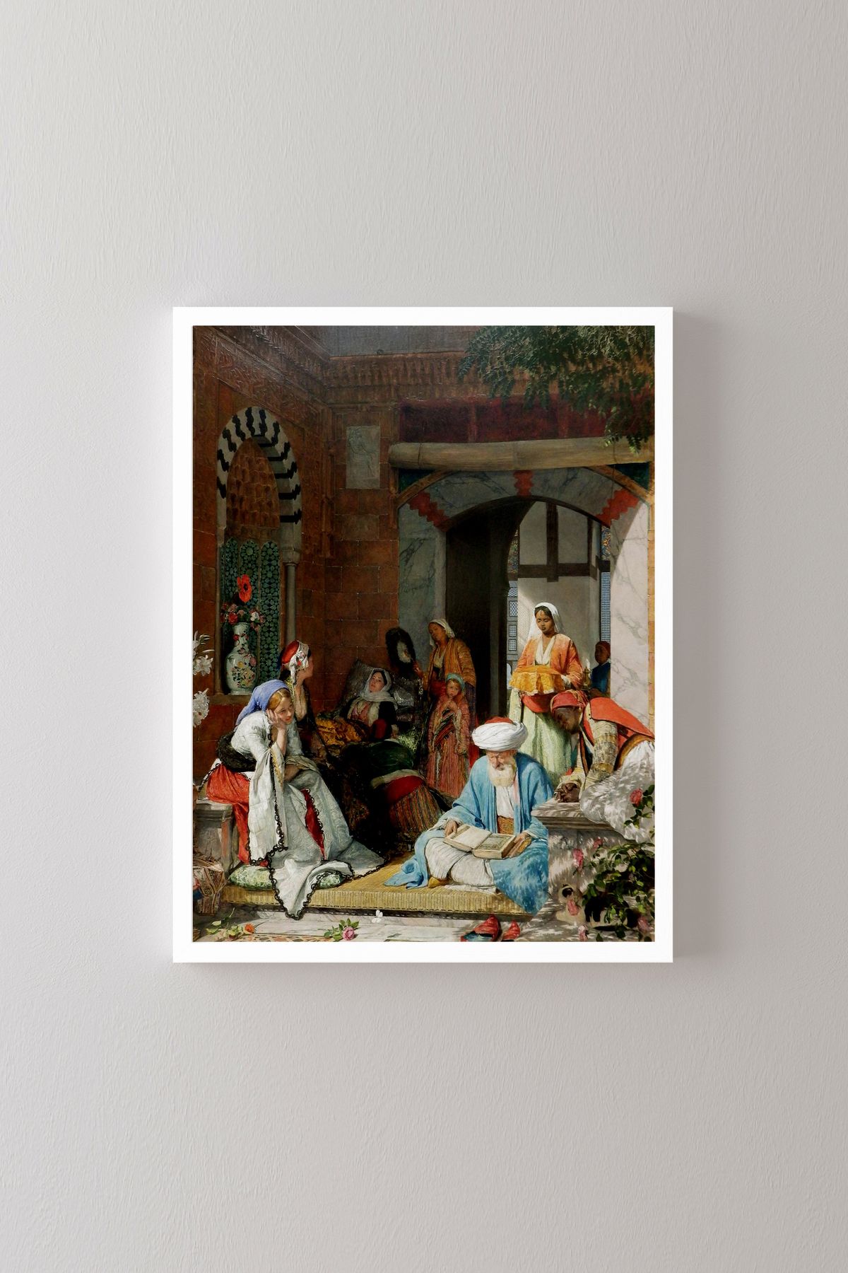 epiqart Şifa Duası - Beyaz Çerçeve