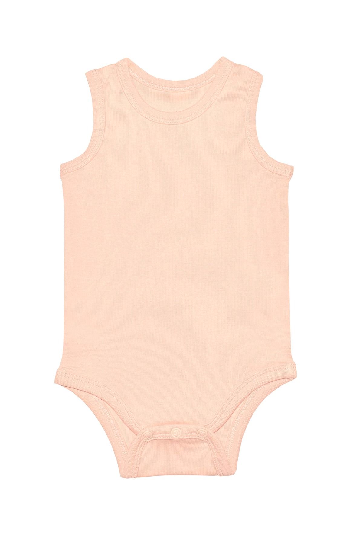 OrganicKid Natürel %100 Organik Pamuk Çıtçıtlı Atlet Body