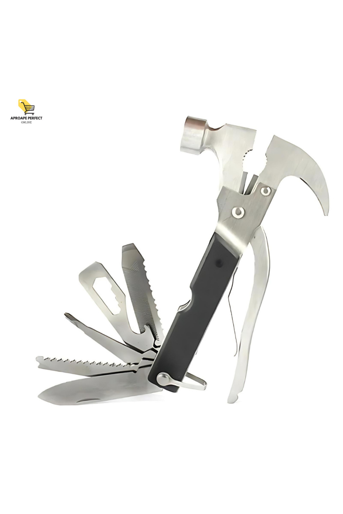 Generic-APF® 18-in-1 Tac Tool Kit, Multi-Tool for Camping and Hiking with Belt Pouch 8