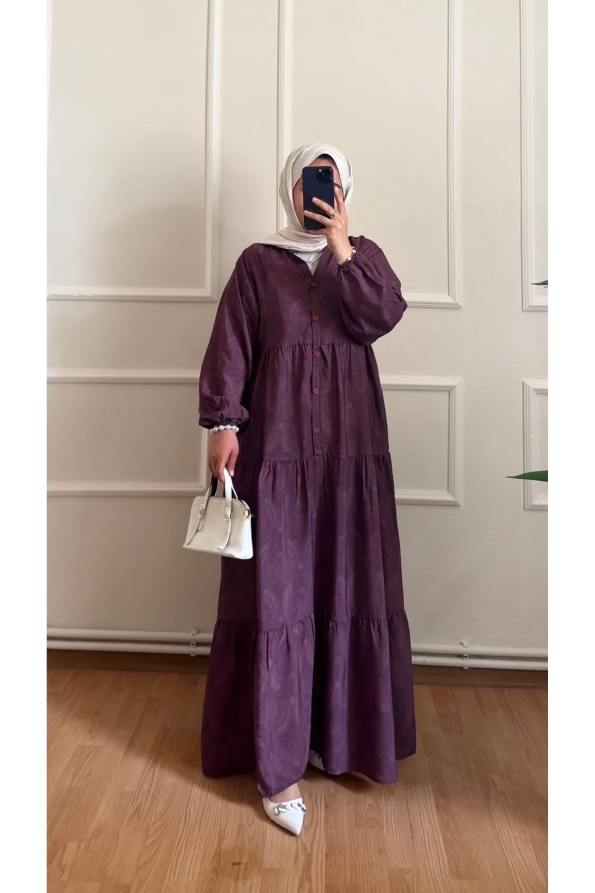 BEFABOUTİQUE Etnik Desen Tasarım Elbise