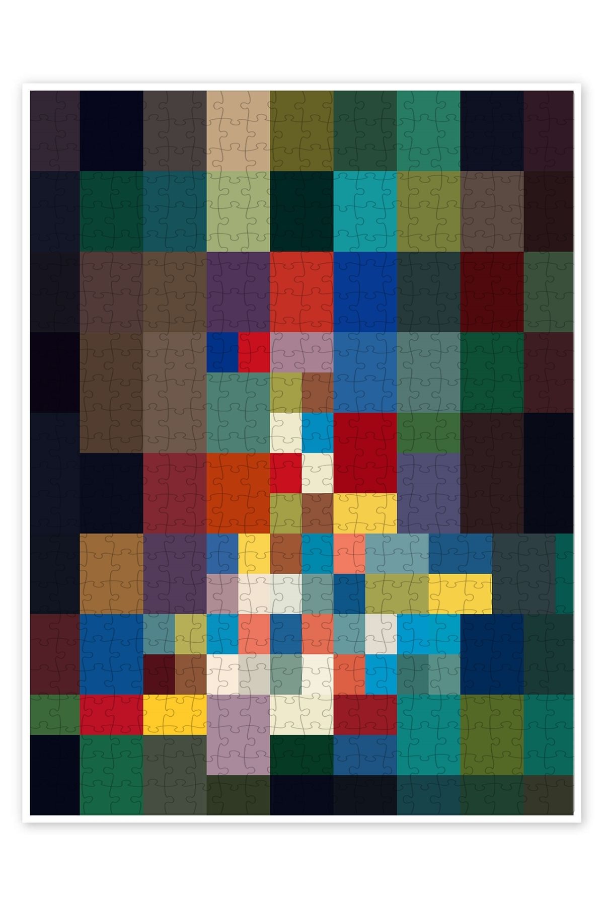 Jeronkarji Athwart 500 Parça Puzzle Yapboz Bohem Soyut Sanat Temalı