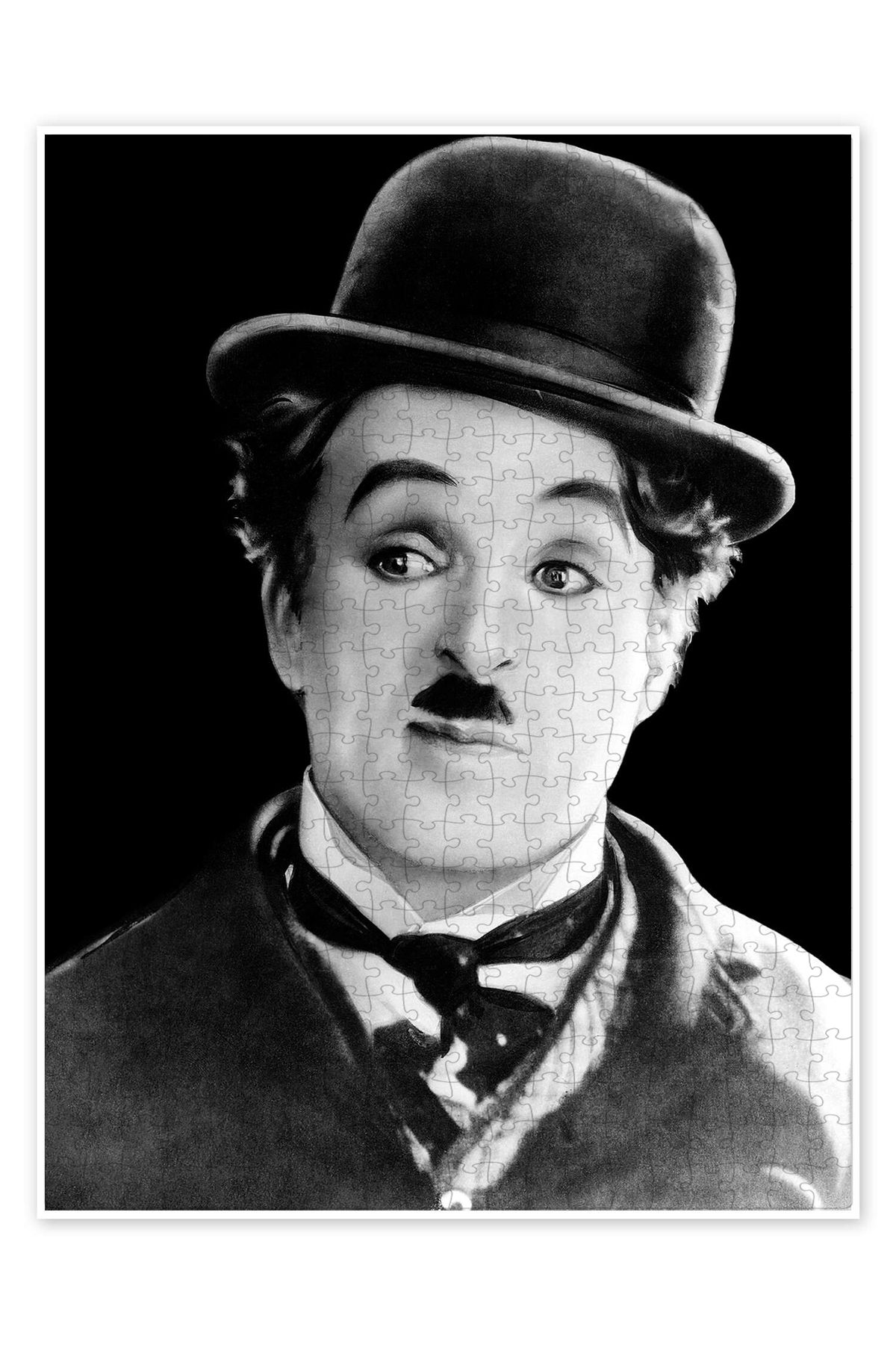 Jeronkarji Charles Chaplin Portre 500 Parça Puzzle Yapboz Klasik Film Temalı
