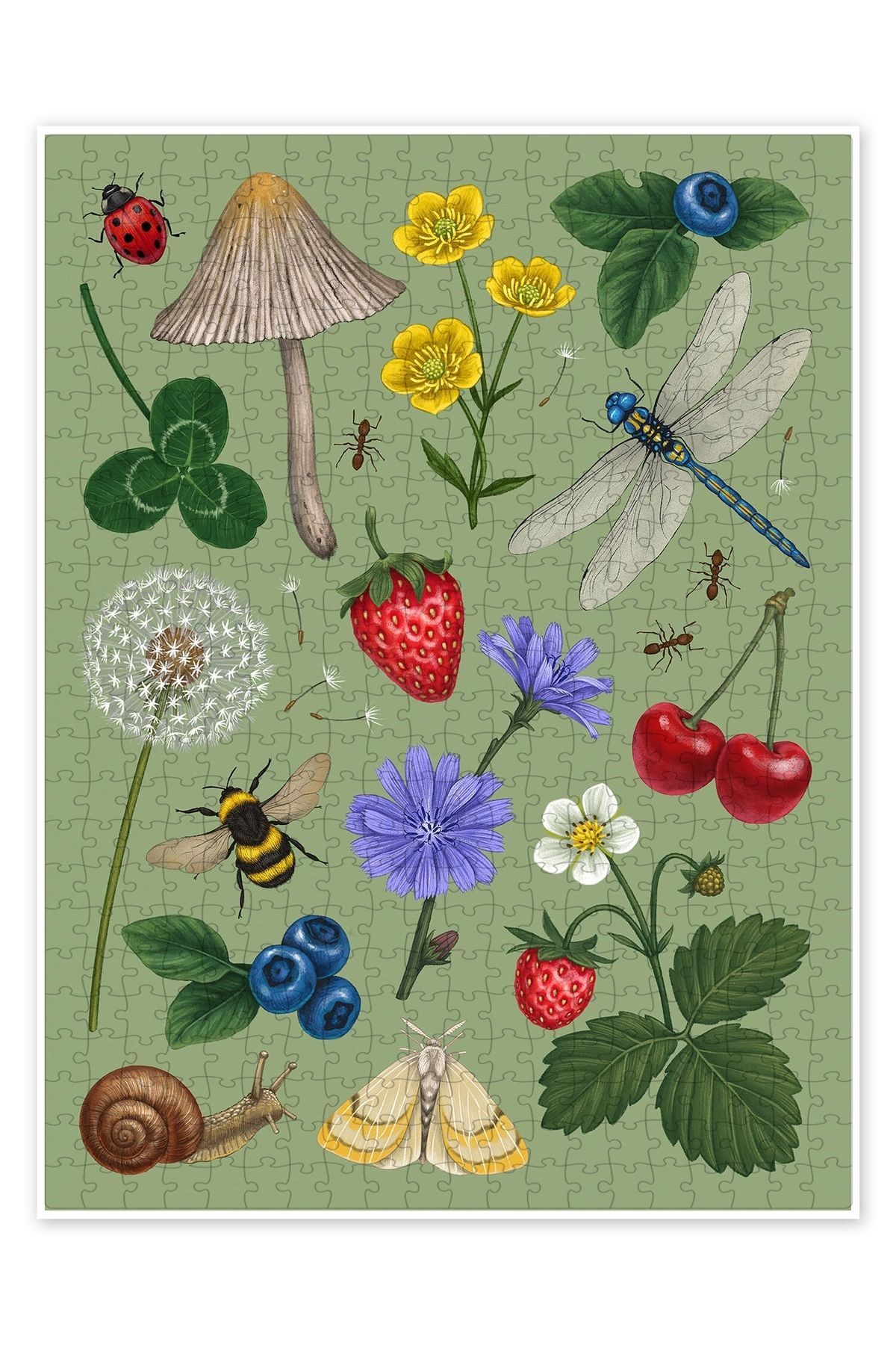 Jeronkarji Yaz Günleri 500 Parça Puzzle Yapboz Mutfak Temalı Yetişkinler için