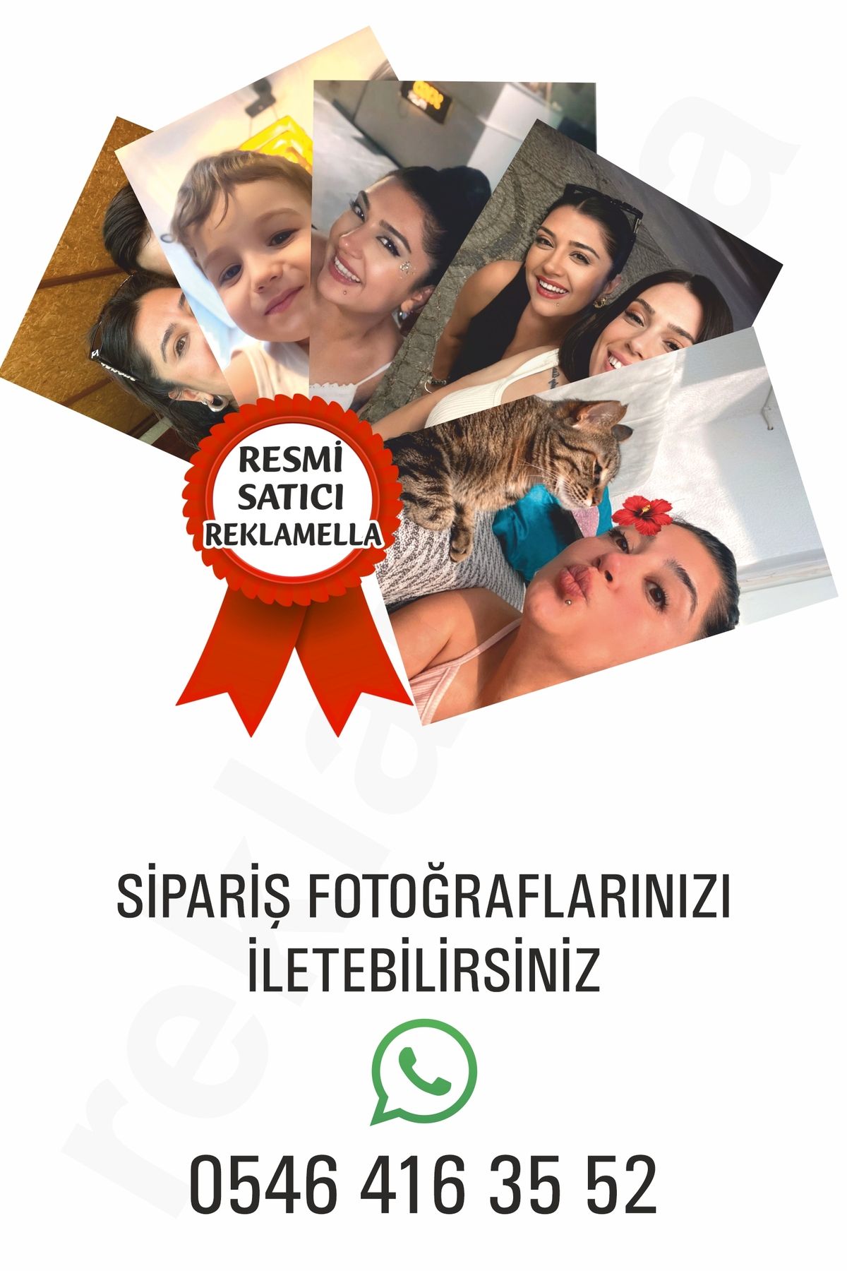 reklamella Kişiye Özel Fotoğraflı Resimli Buzdolabı Magneti 8x6 Cm 5 Adet 5464163552 Foto Gönderimi