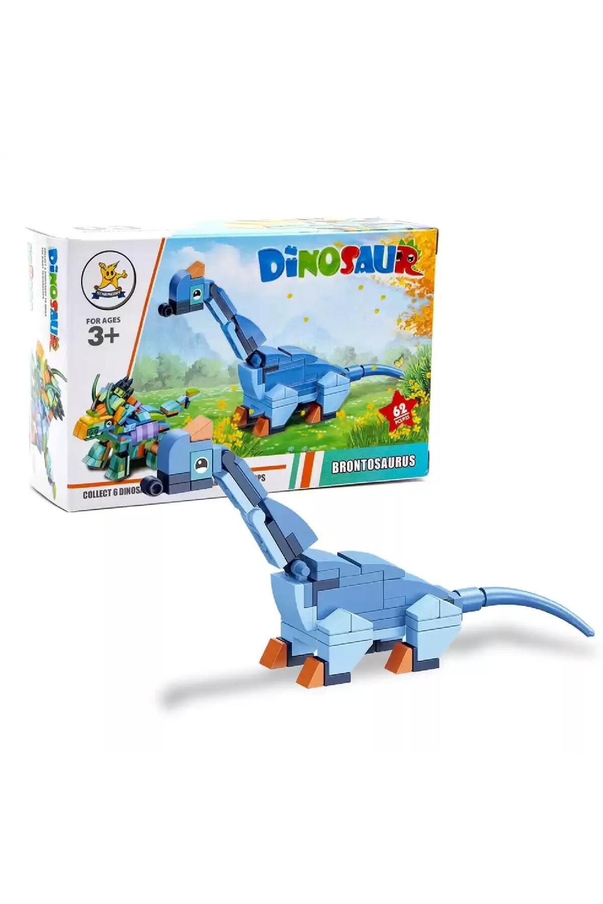 KIZILKAYA Kızılkaya Bricks Lego Dinozor 03 Brontosaurus 62 Parça (SM2550-3)