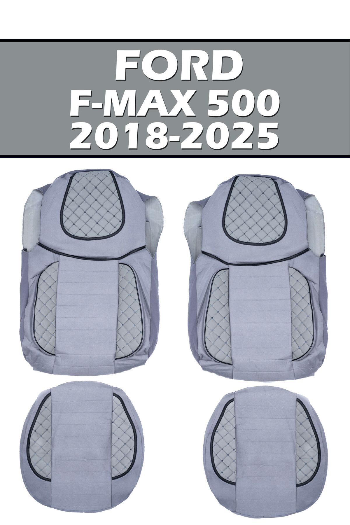 VIPTIRSHOP FORD FMAX (2018-2025) DERİ SÜET ORTAPEDİK KOLTUK KILIFI