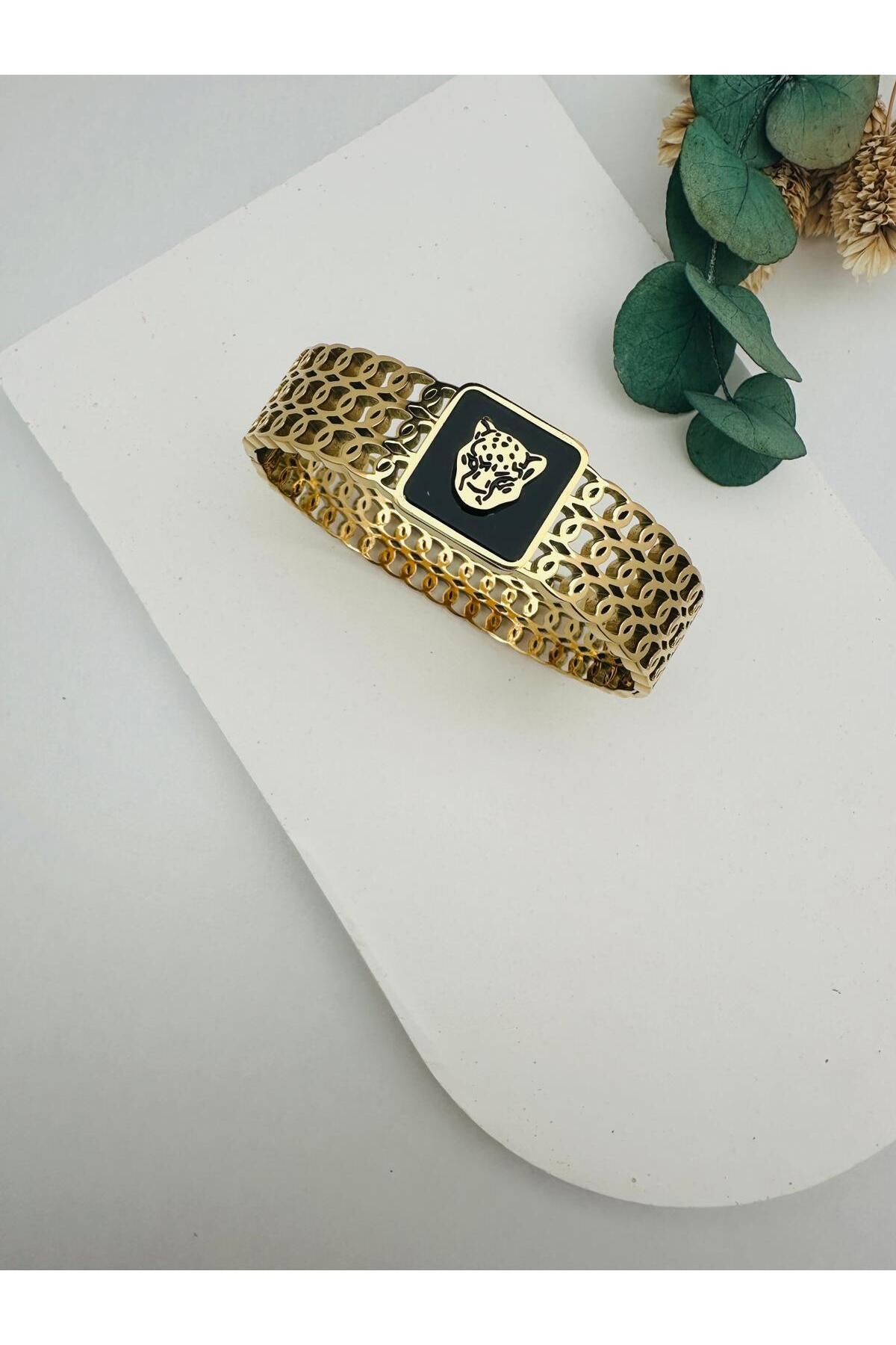 GLY ÇLKBİJUTERİ Çelik Kelepçe (Gold) 22040