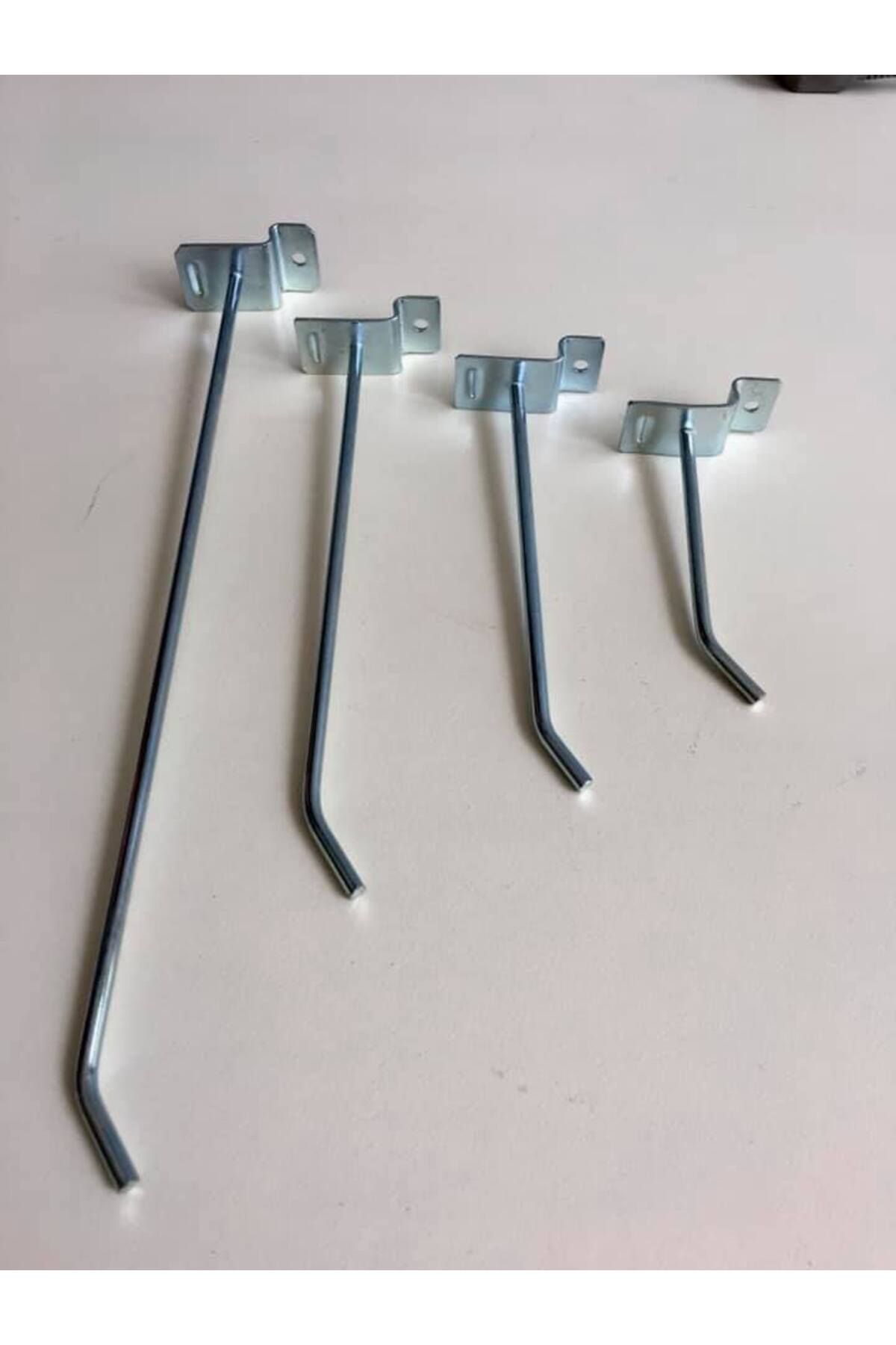 DÜZGÜN METAL KANALLI AHŞAP RAF KANCASI 20 CM 50 ADET