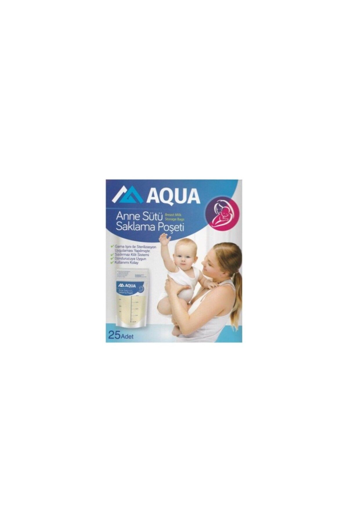 AyKa AVM AQUA Süt Saklama Poşedi