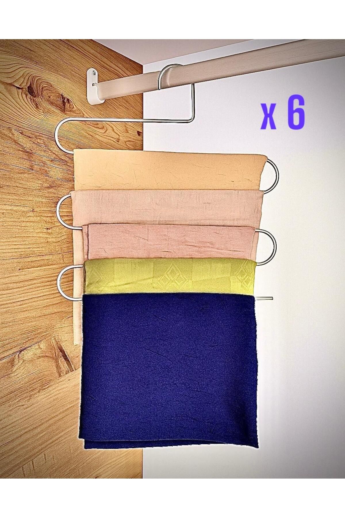 Biricik Pantolon Askısı 6'lı