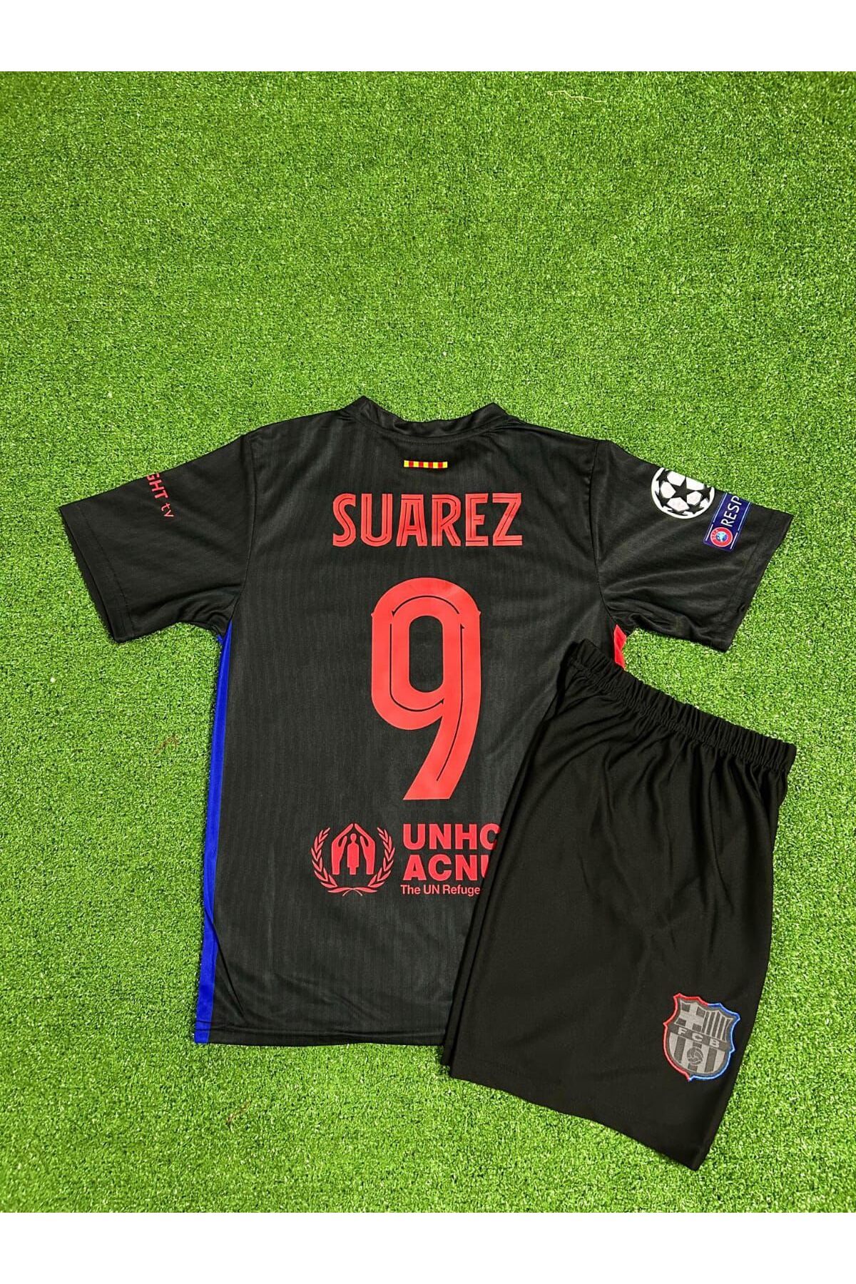 Alaturka Mix Barcelona Yeni Sezon Luis Suarez Çocuk Forması 4Lü Set Şort+Çorap+Bileklik