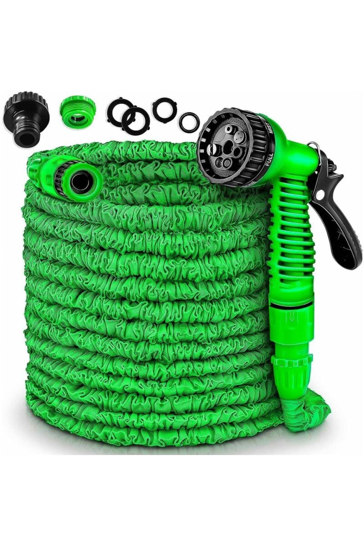 OEM-Flexible and Expandable Garden Hose, 7 Functions, 10m - 30m, Latex Material, Set 1