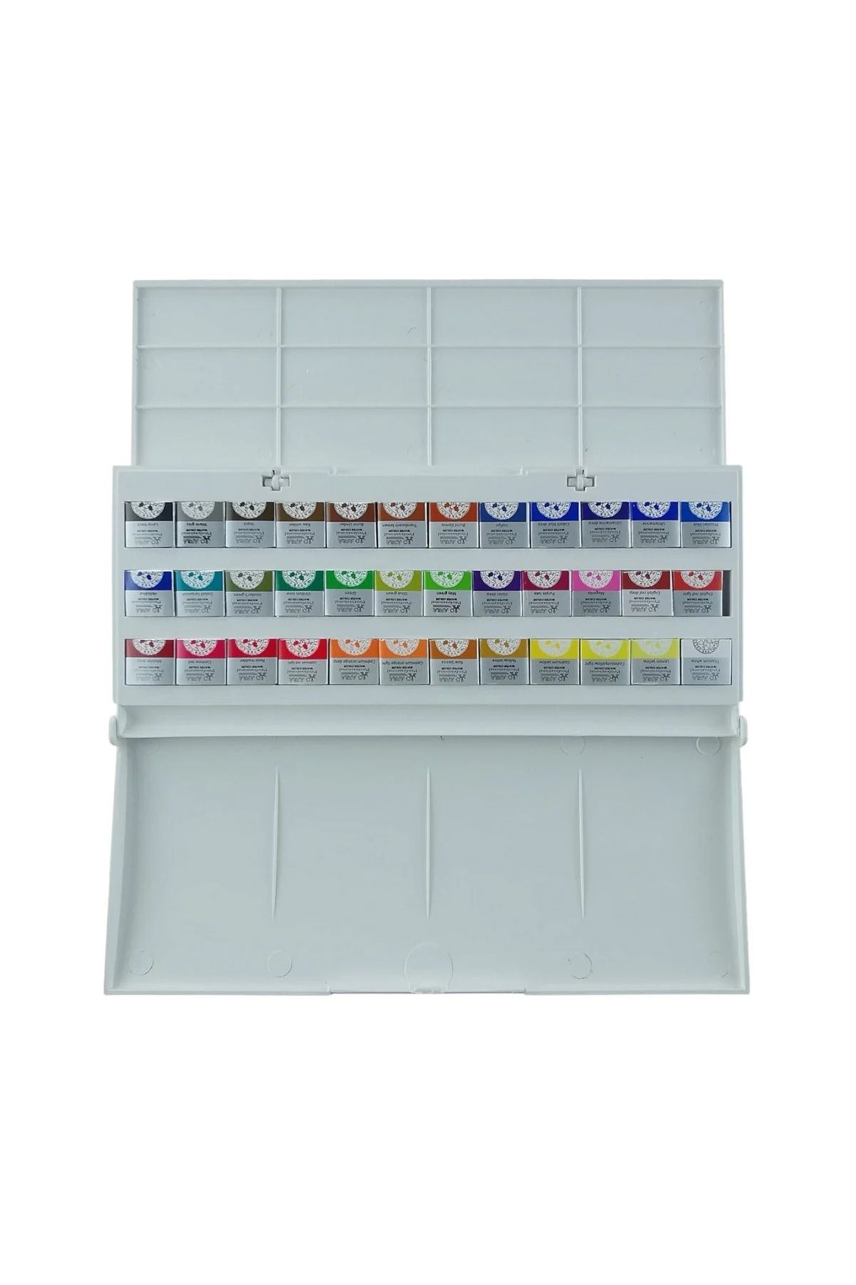 Afra Artists Water Colours Sulu Boya Medium Tablet Seti 36lı Plastik Kutuda
