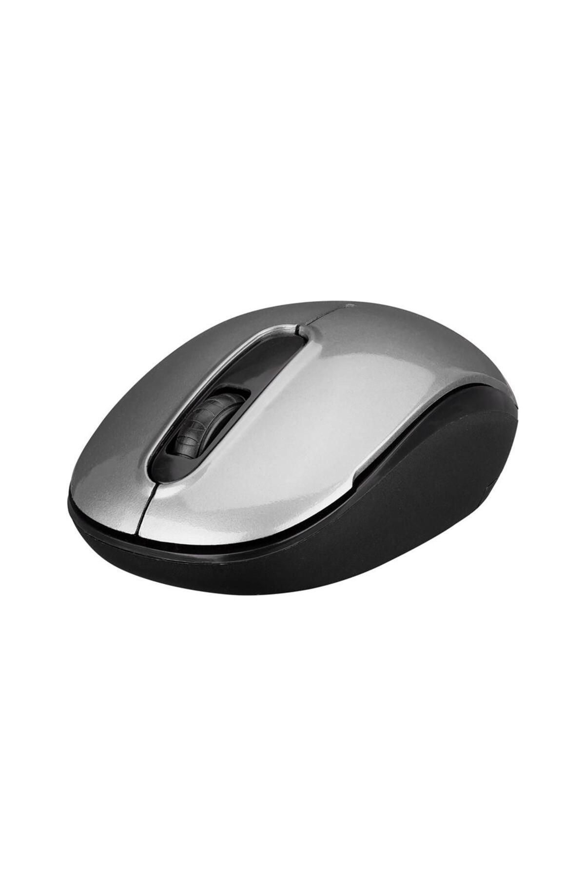 Vobotek Teknoloji SMW-666 Gümüş USB 2.4 GHZ Optik Kablosuz Mouse 1500Dpı