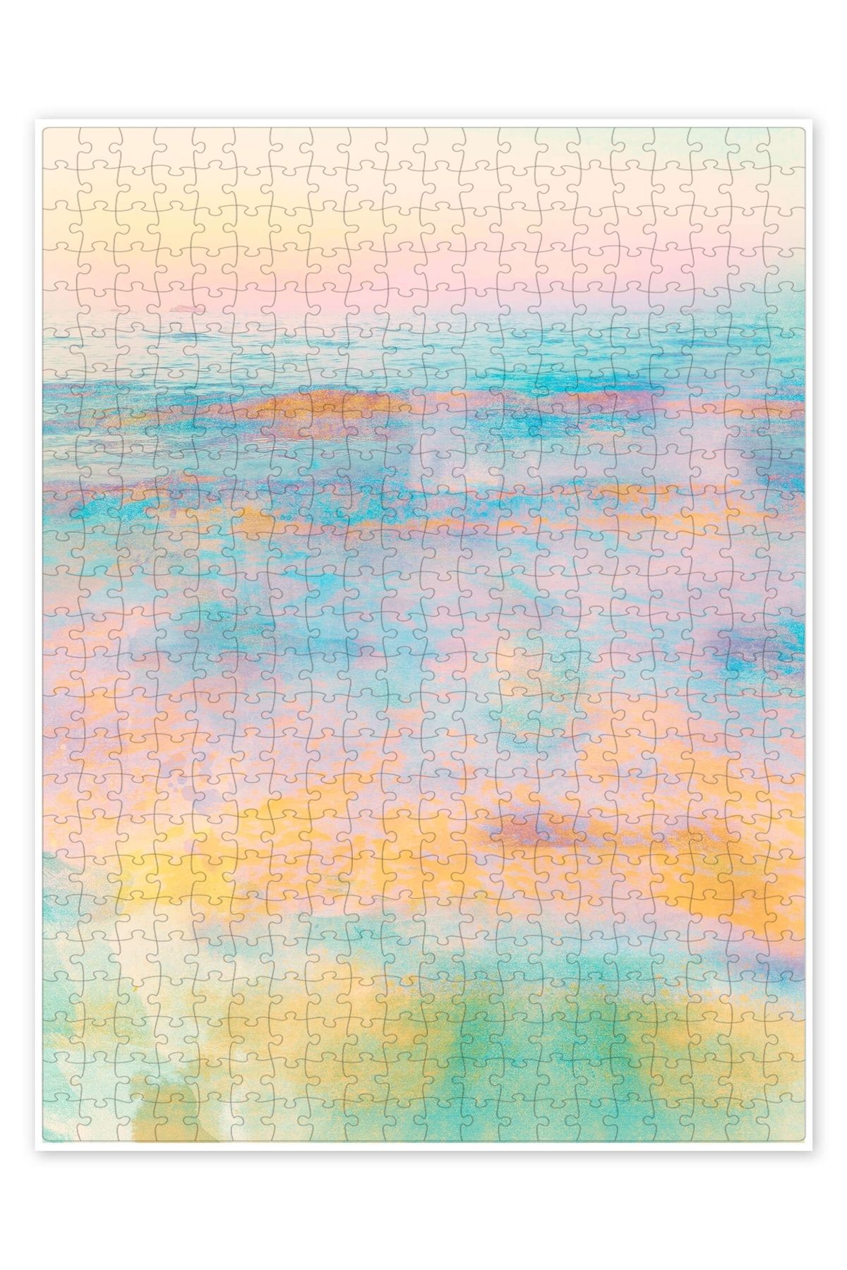 Jeronkarji Yepyeni Gün 500 Parça Puzzle Yapboz Bohem Soyut Sanat Temalı