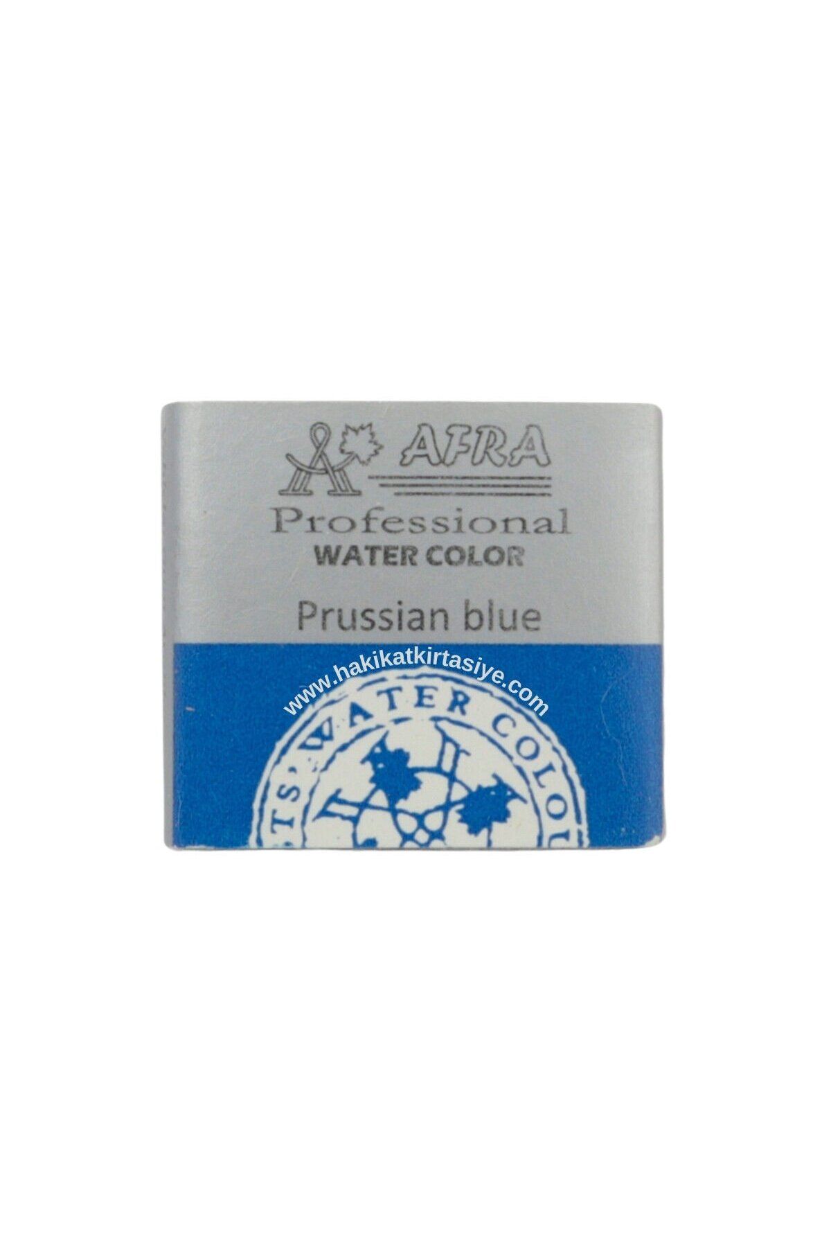 Afra Profesyonel Tam Tablet Sulu Boya 445 Prussian Blue