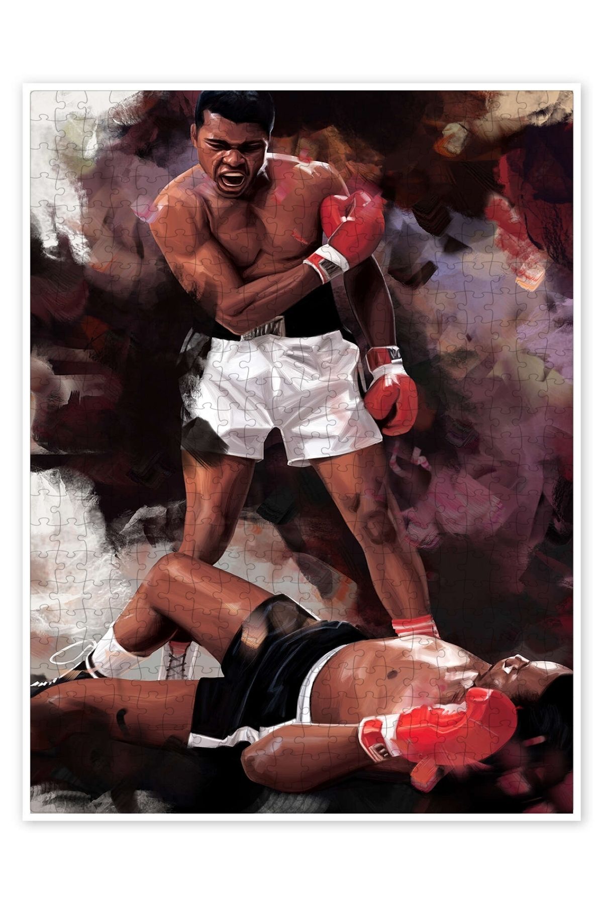 Jeronkarji Muhammad Ali I 500 Parça Puzzle Yapboz Klasik Film Temalı