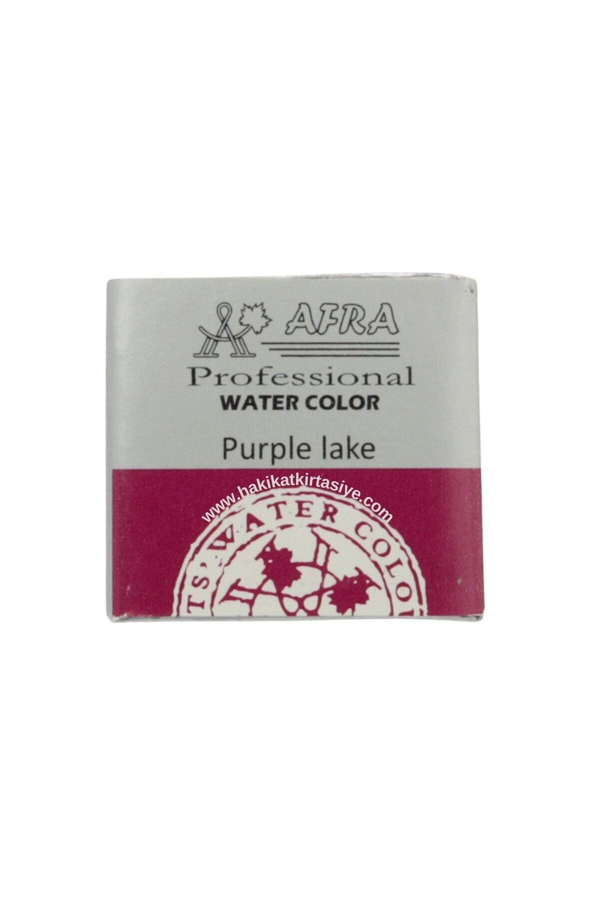Afra Profesyonel Tam Tablet Sulu Boya 438 Purple Lake