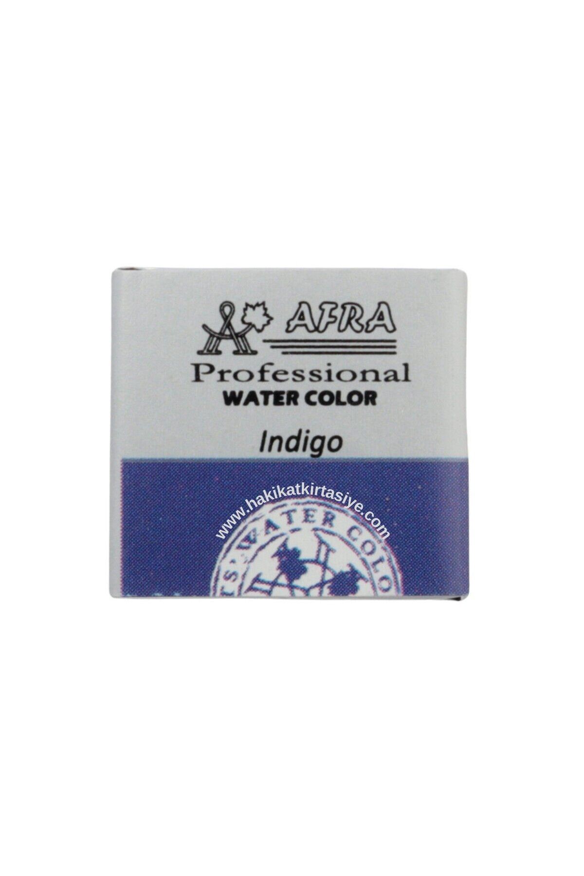 Afra Profesyonel Tam Tablet Sulu Boya 449 Indigo