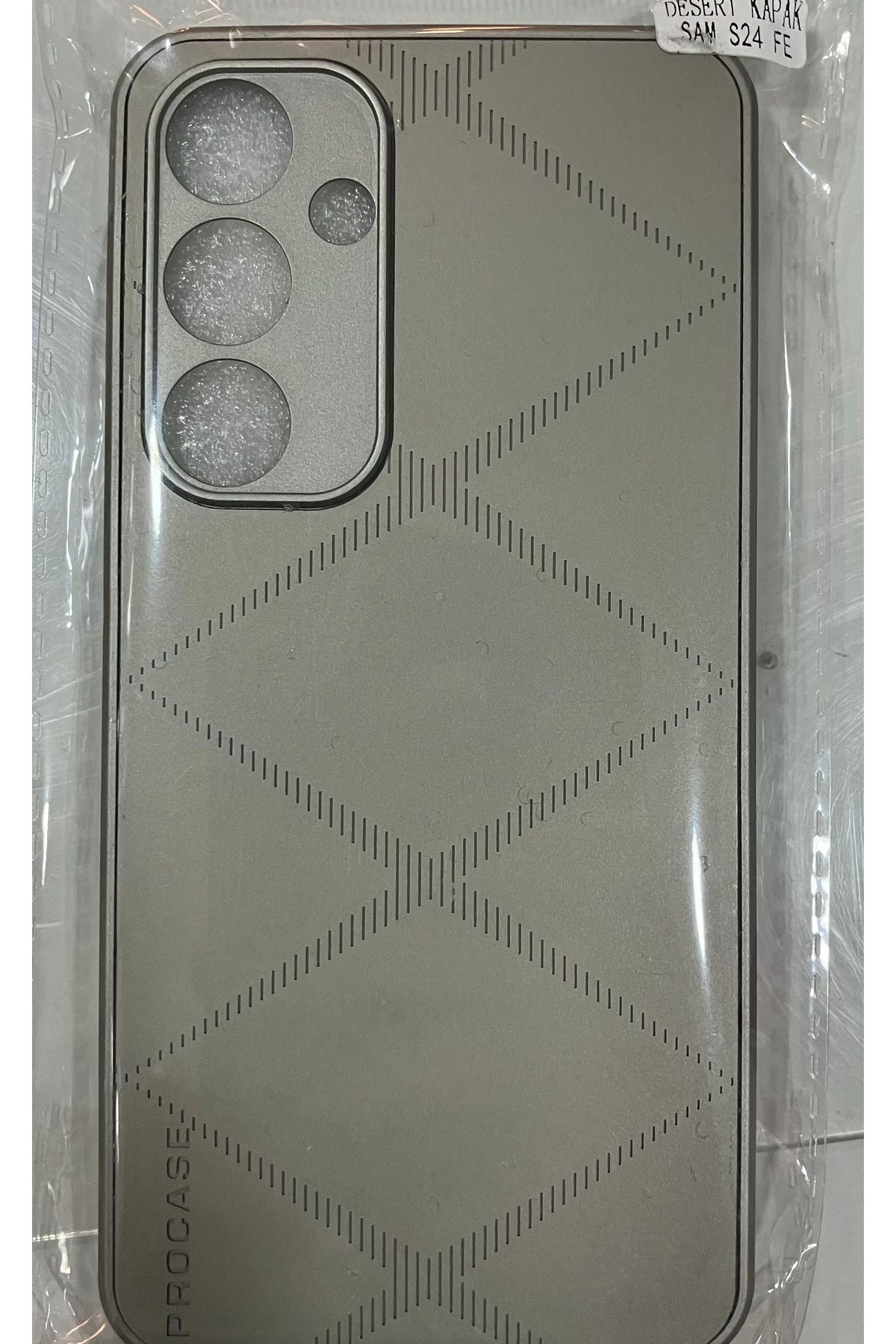 SUNIC SAM S24FE Telefon Kılıfı BEJ