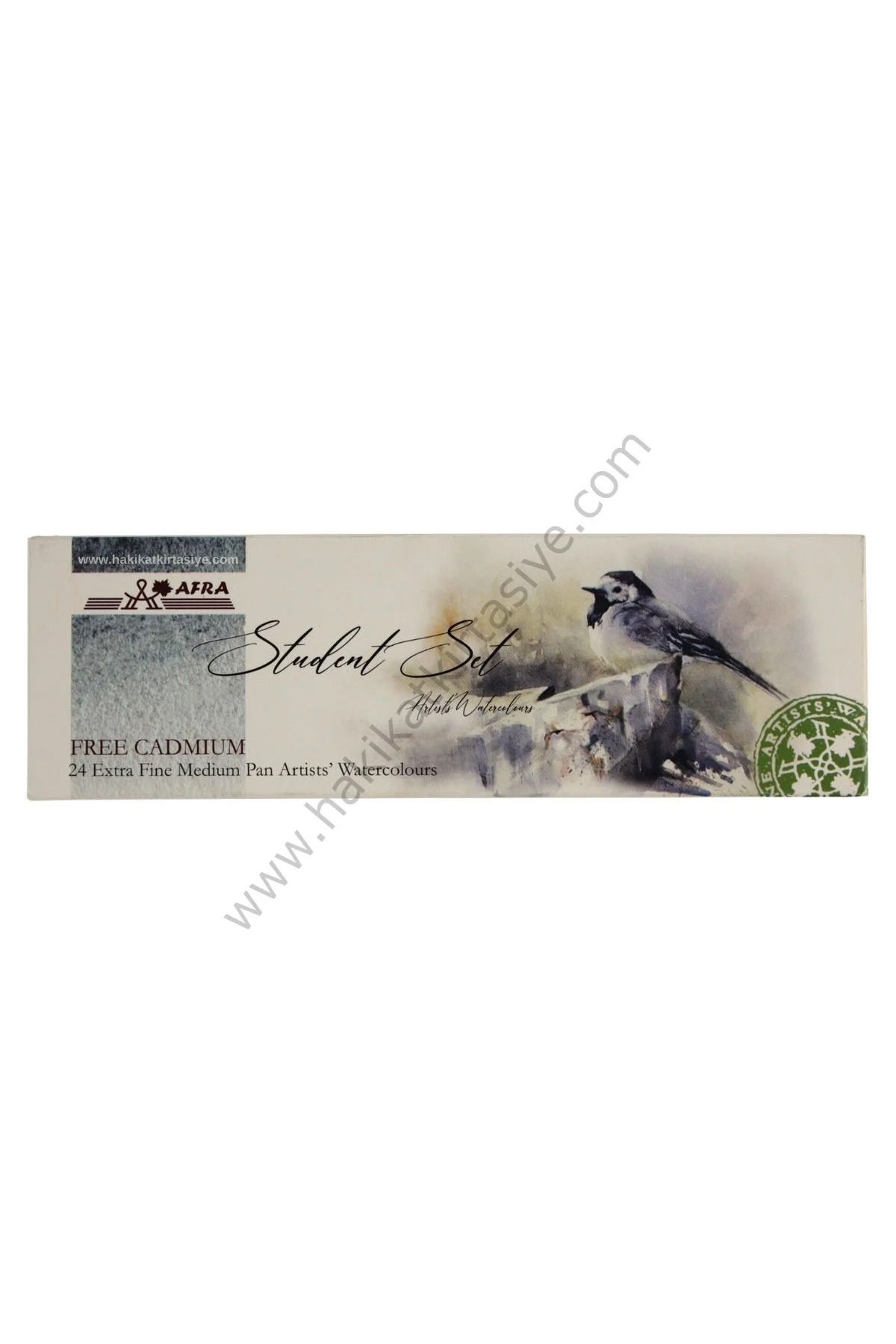 Afra Artists Water Colours Sulu Boya Tam Tablet Seti 24lü Student Series