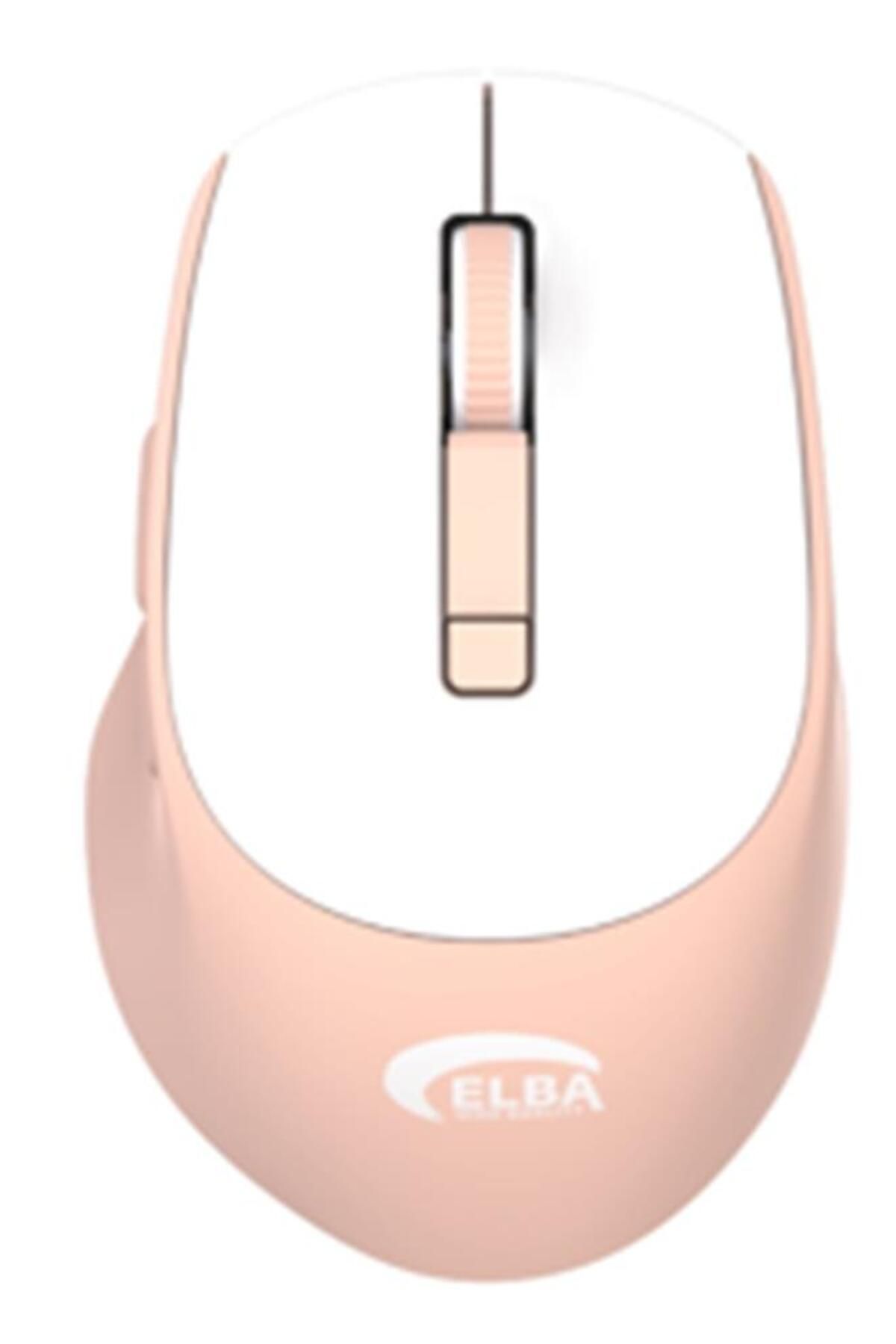 Vobotek Teknoloji Elba B554 Pembe-Beyaz 6D 2.4Ghz Kablosuz Mouse
