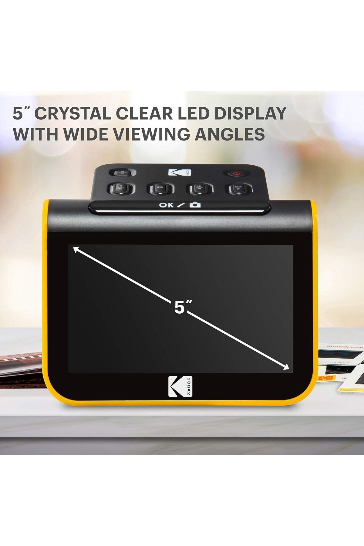 Kodak-SLIDE N SCAN Film and Slide Scanner with Large 5” LCD Screen 3