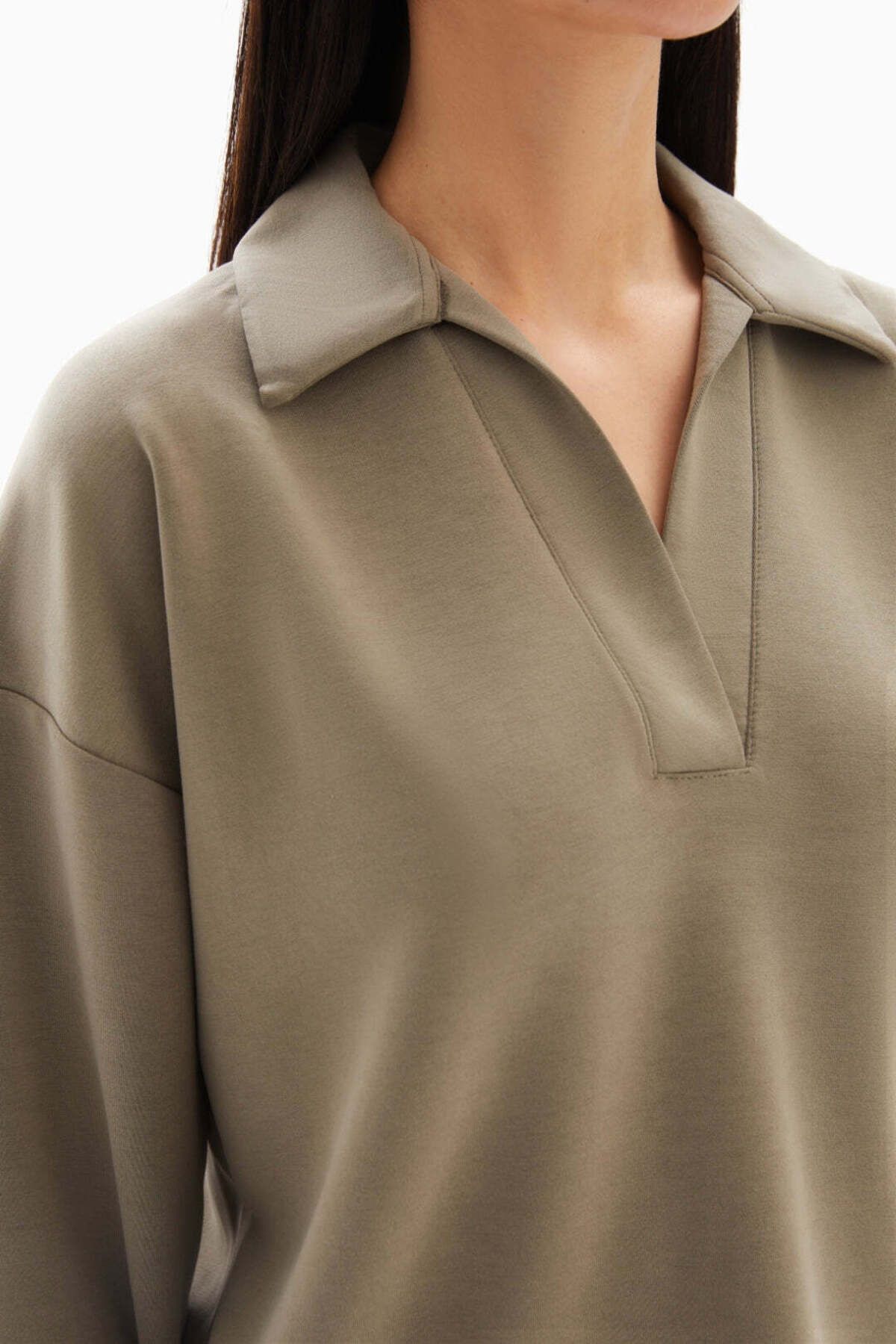 wecre8-Taupe Soft Set of Top and Trousers By WECRE8 4