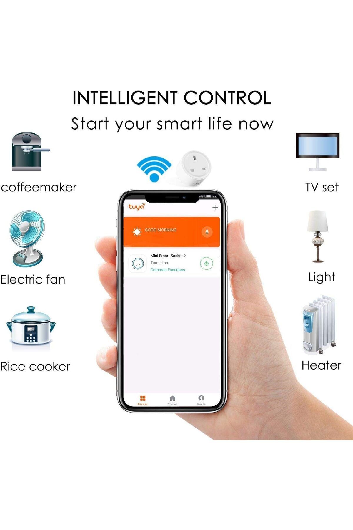 Other-Smart WiFi Plug Compatible with Alexa/Echo, Google Home/Assistant (White) 7