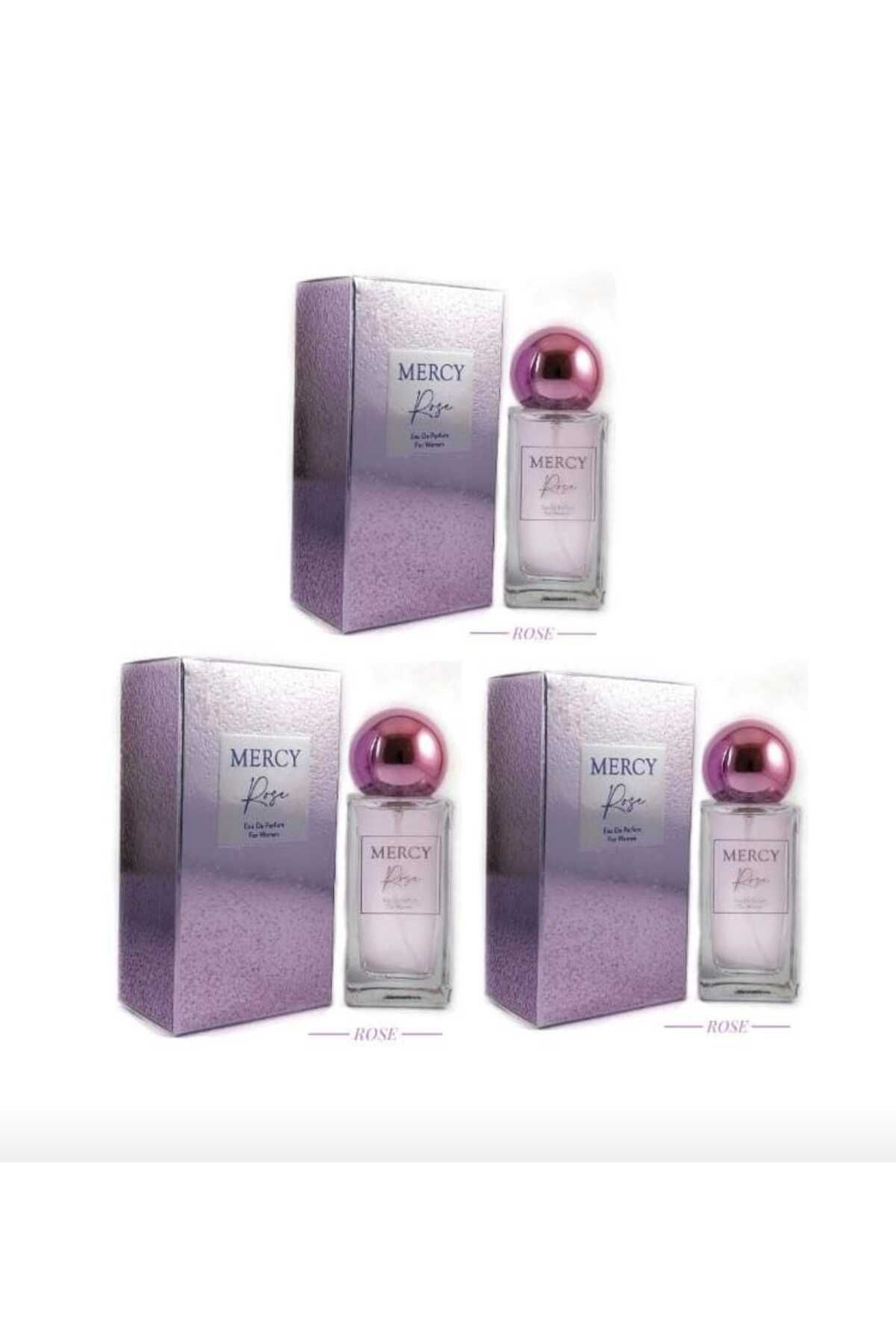 Mercy Rose kadın parfüm 50 ml 3ADET