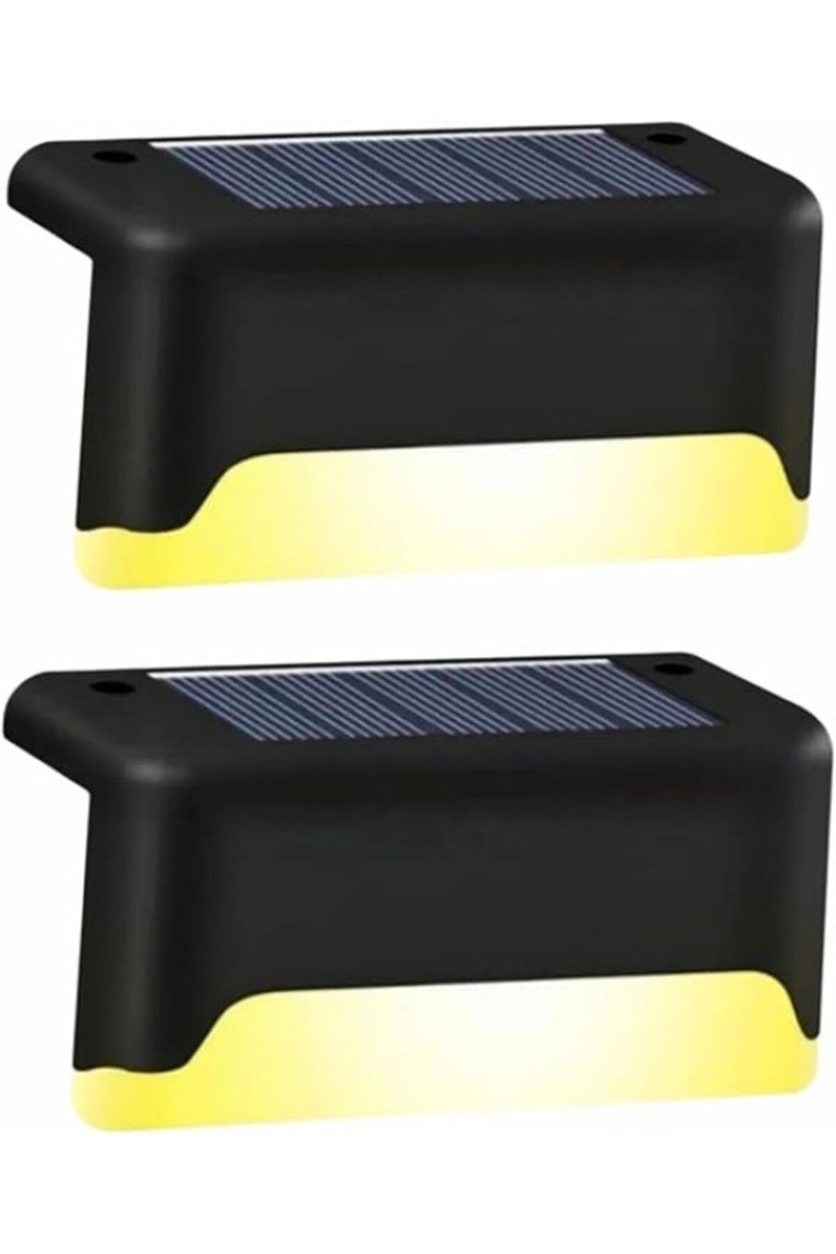 ShopZum Kyrotech 2 Adet Led Solar Güneş Enerjili, Merdiven, Veranda, Bahçe, Balkon Ve Çit Lambası, Köşebent